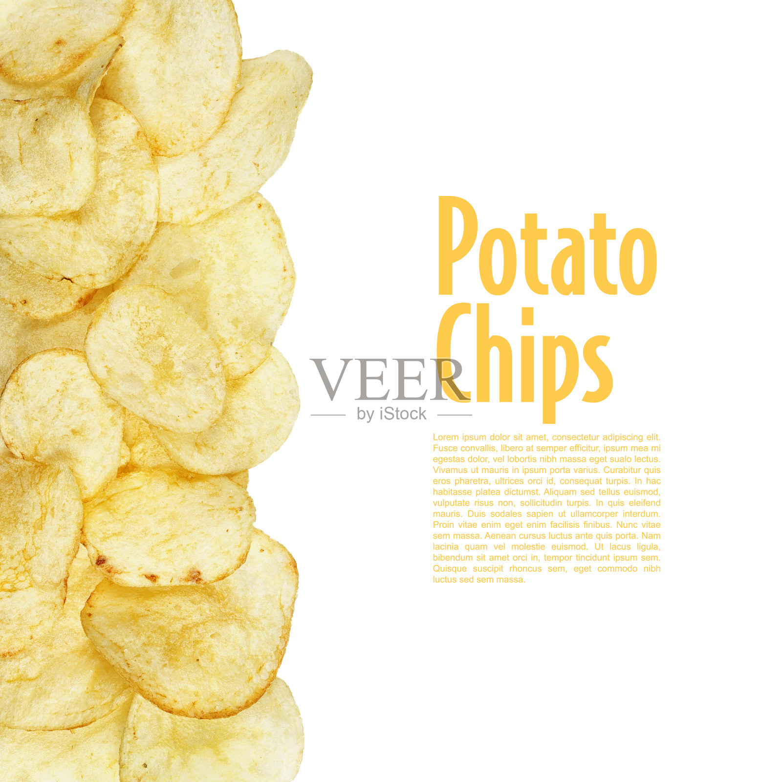薯片食品隔离照片摄影图片