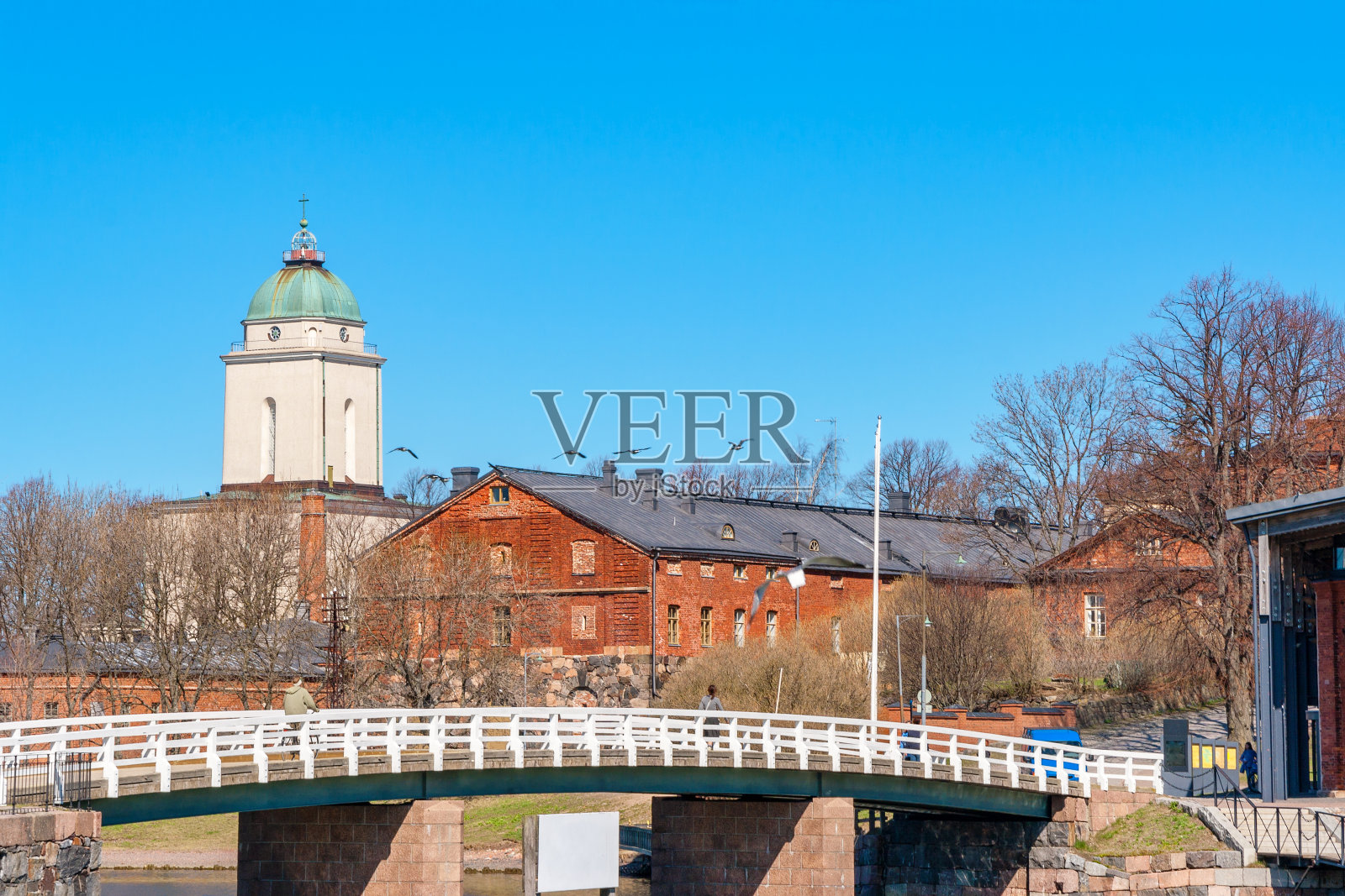 "苏欧门里那岛"。欧洲芬兰赫尔辛基照片摄影图片