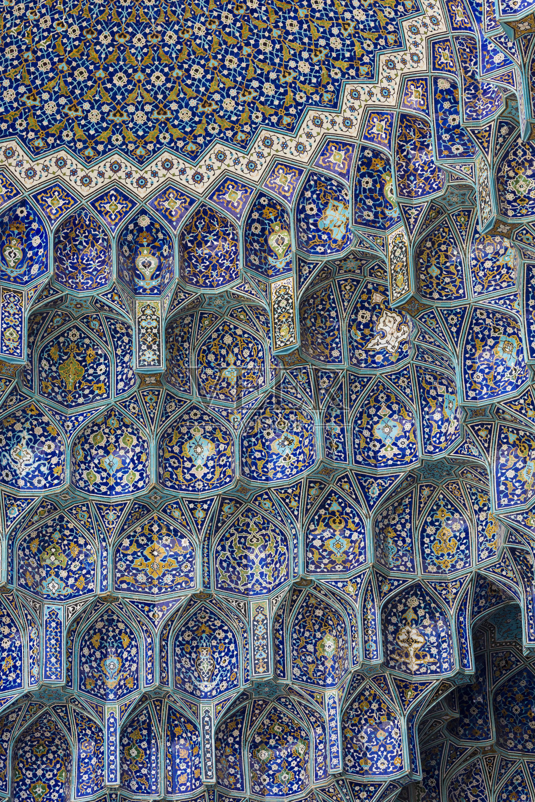 伊朗伊斯法罕的Sheikh Lotfollah清真寺照片摄影图片