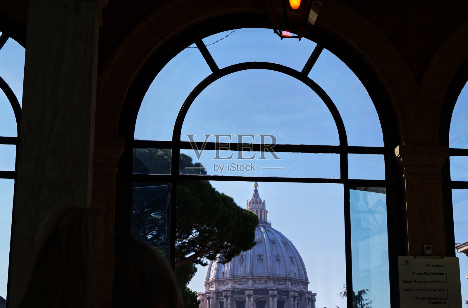 圣彼得斯大教堂的圆顶，罗马照片摄影图片