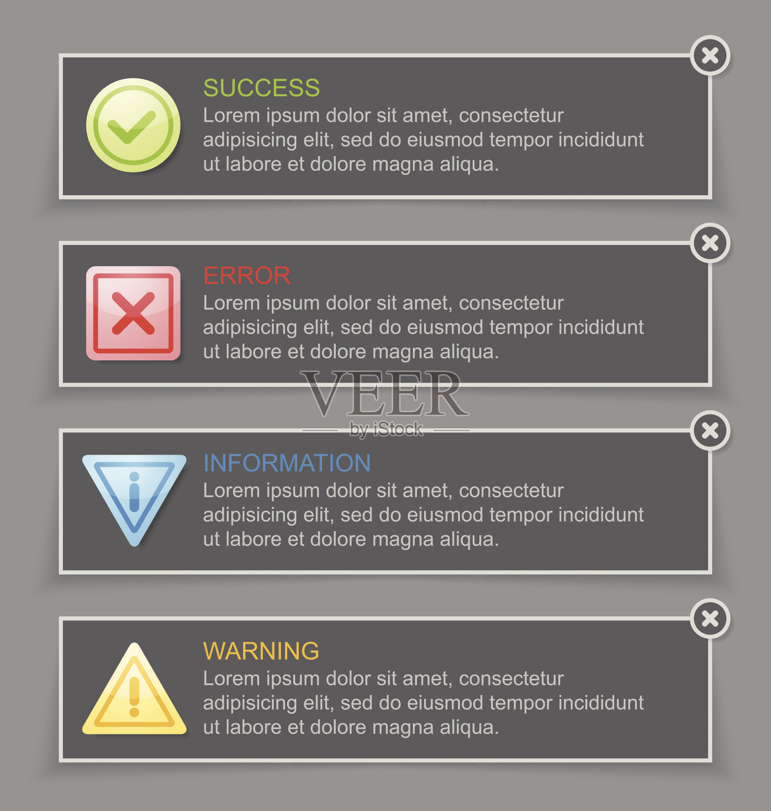 通知横幅插画图片素材