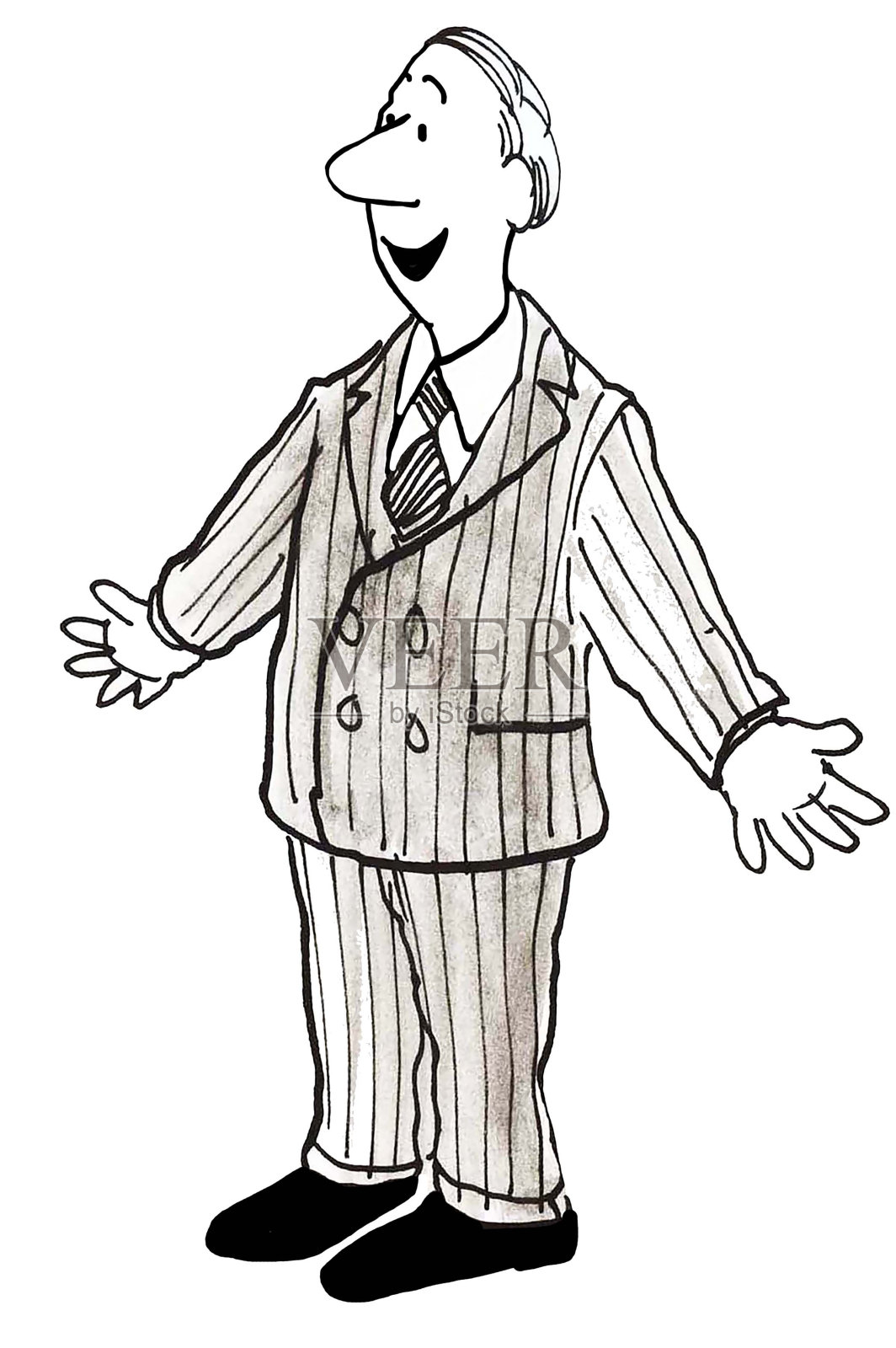 夏娃的执行官插画图片素材