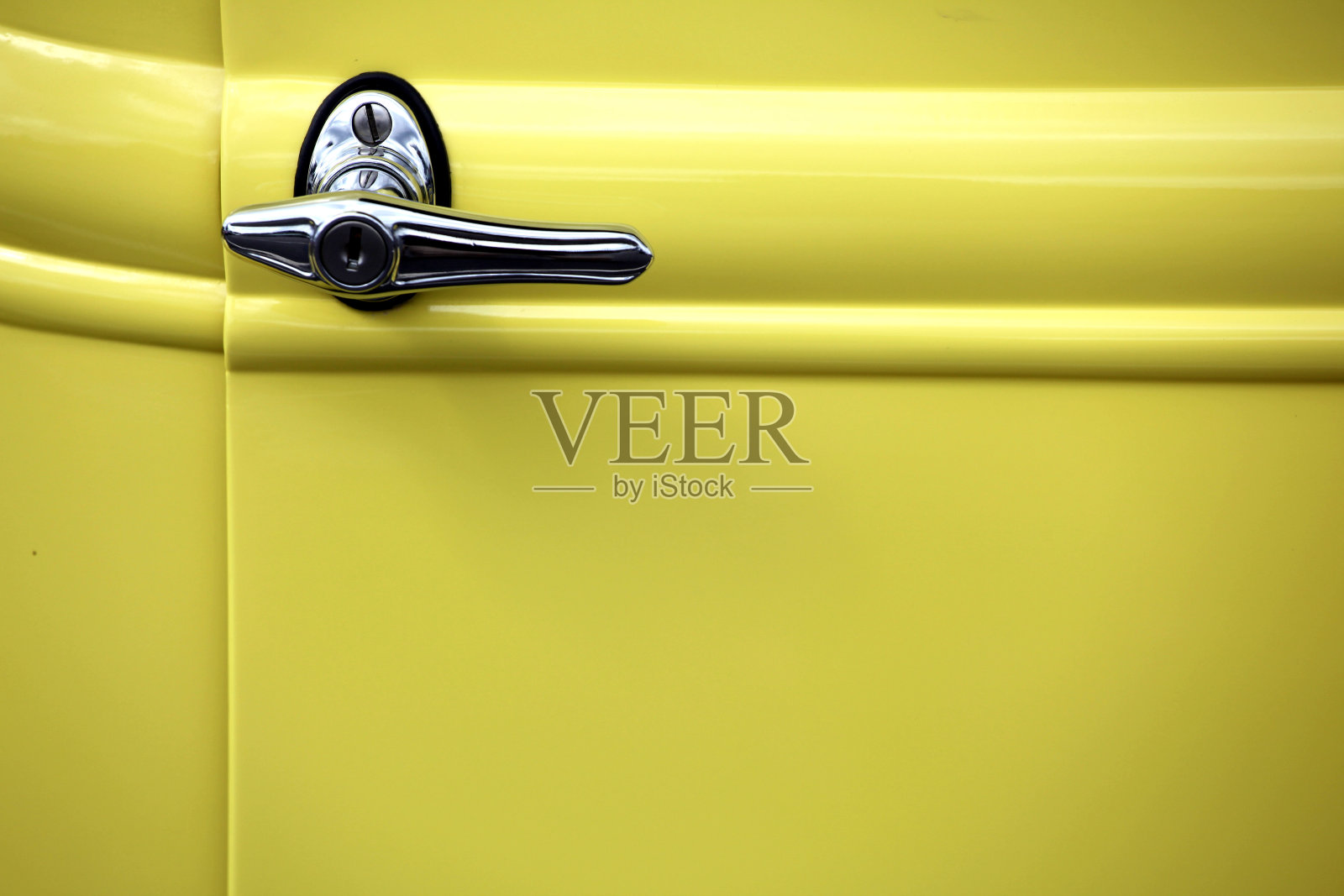 经典的车门。照片摄影图片