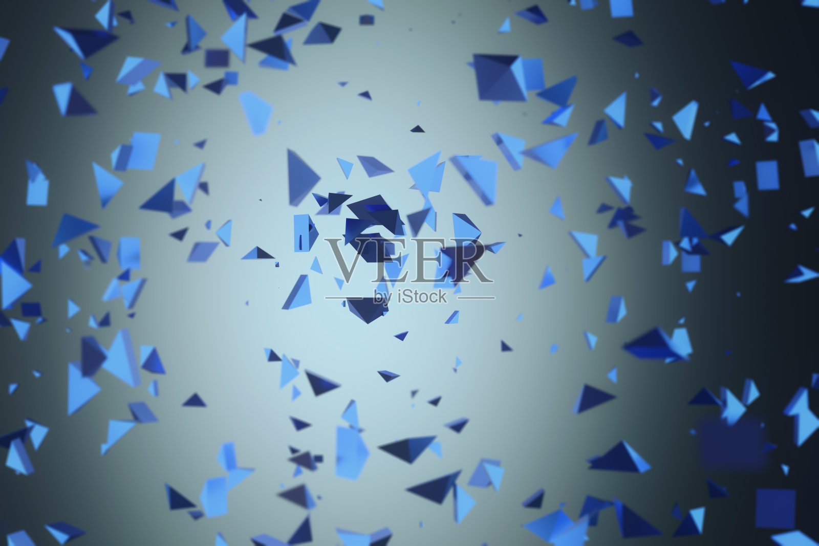 抽象的三角形的背景插画图片素材