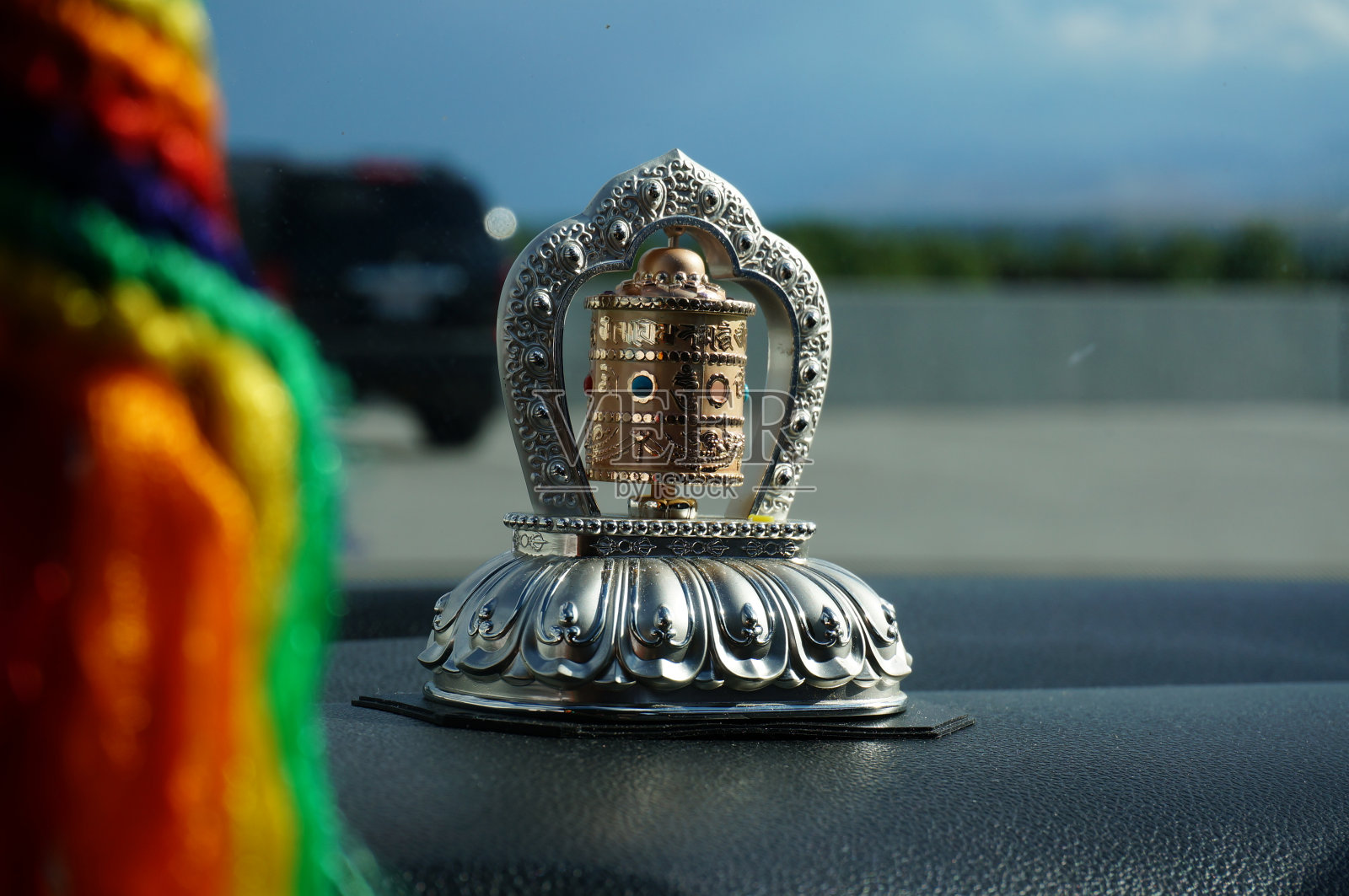 西藏祈祷轮照片摄影图片