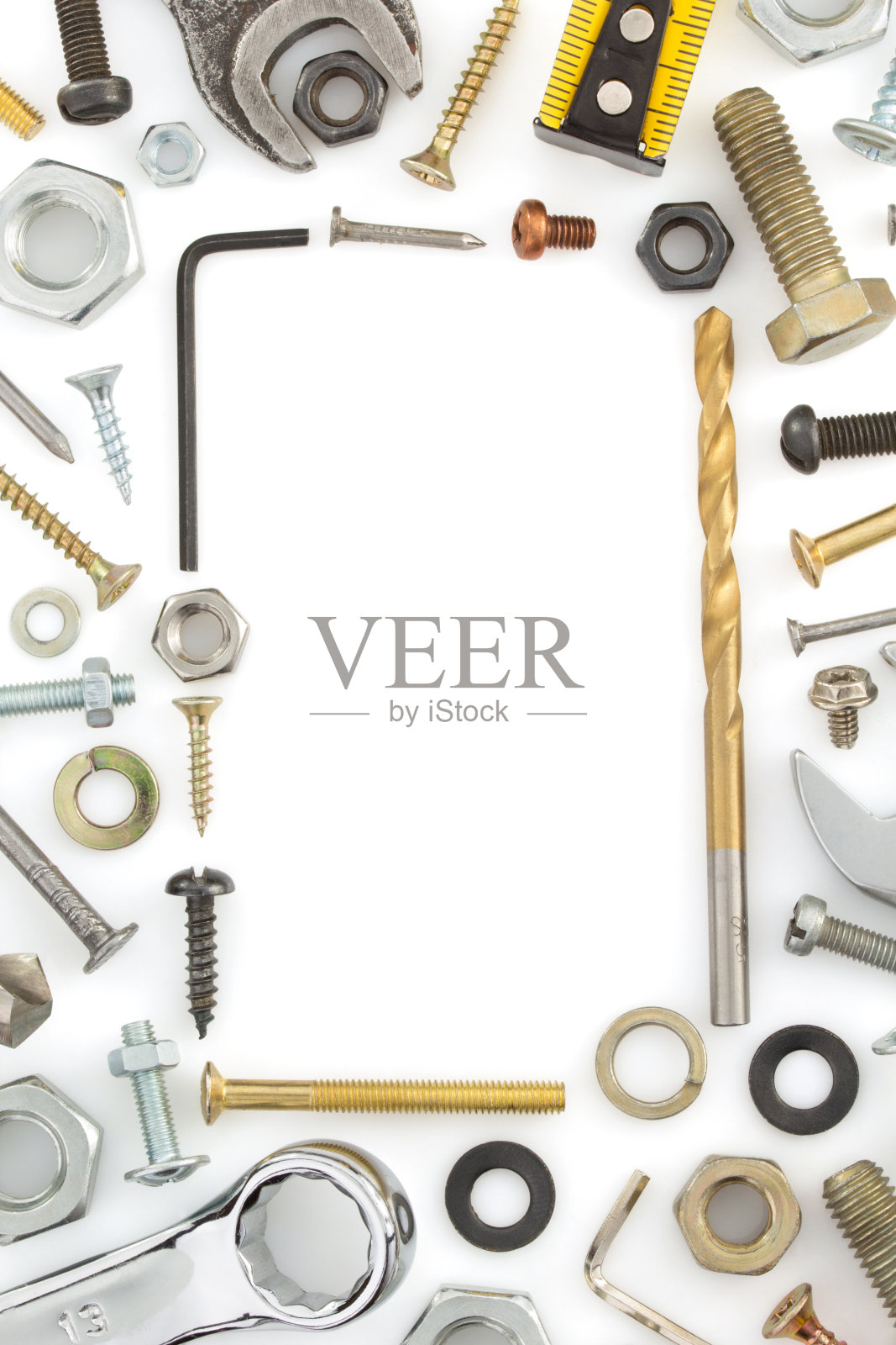 白色的硬件工具照片摄影图片