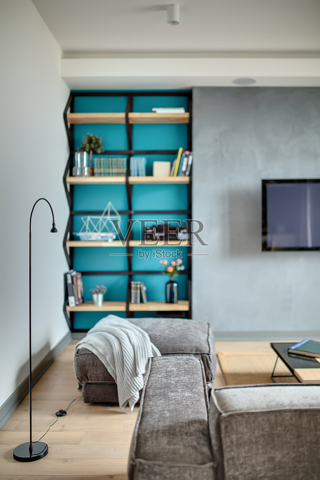 现代风格的室内设计照片摄影图片