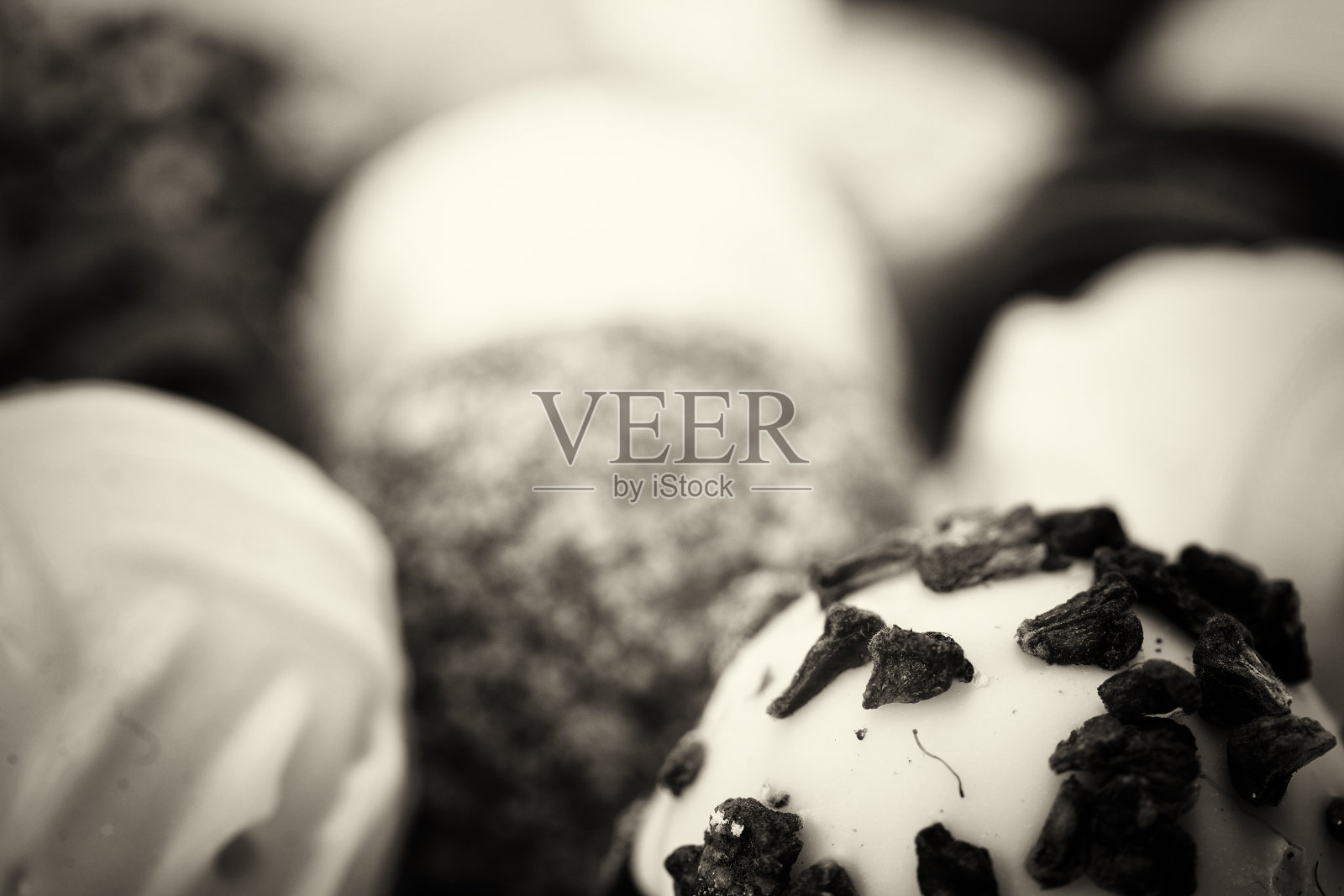 精选美味巧克力的特写照片摄影图片