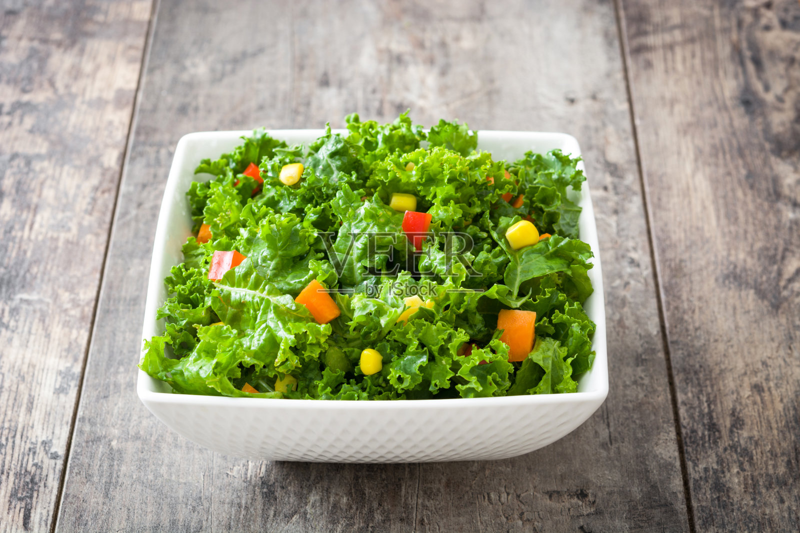 羽衣甘蓝沙拉照片摄影图片