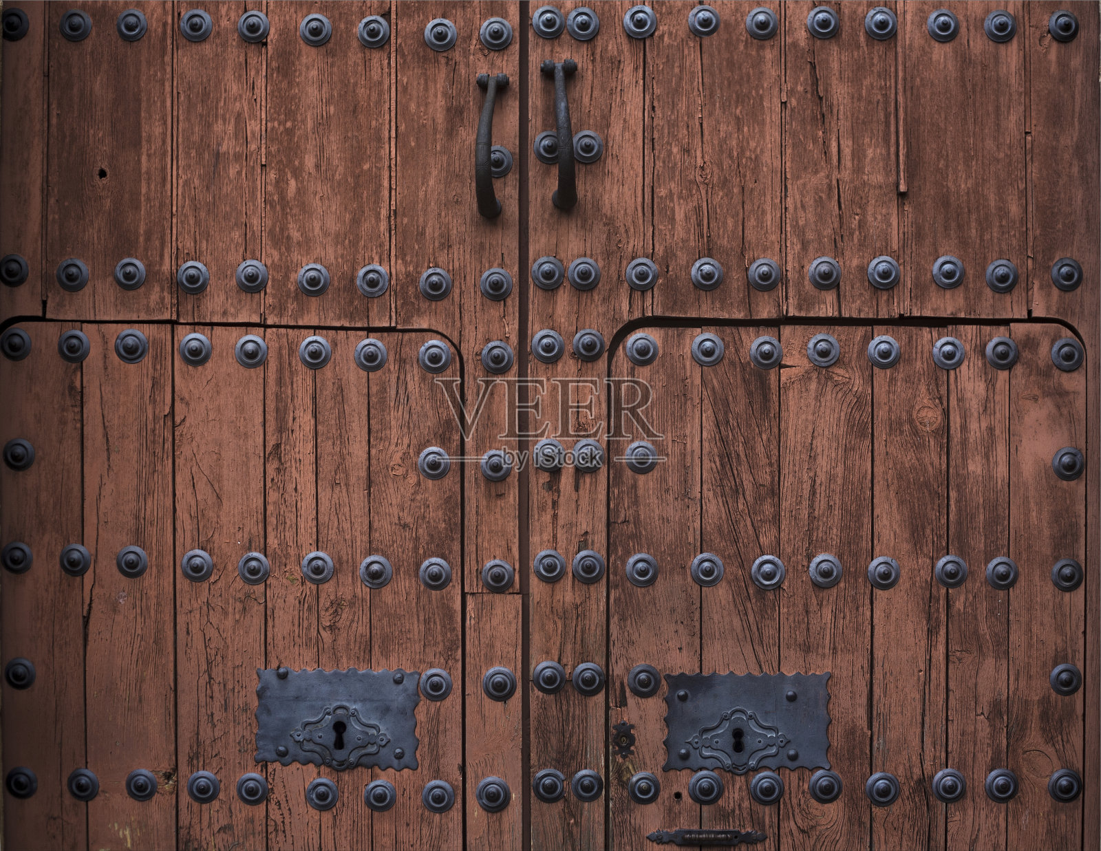 巴洛克式的木门照片摄影图片