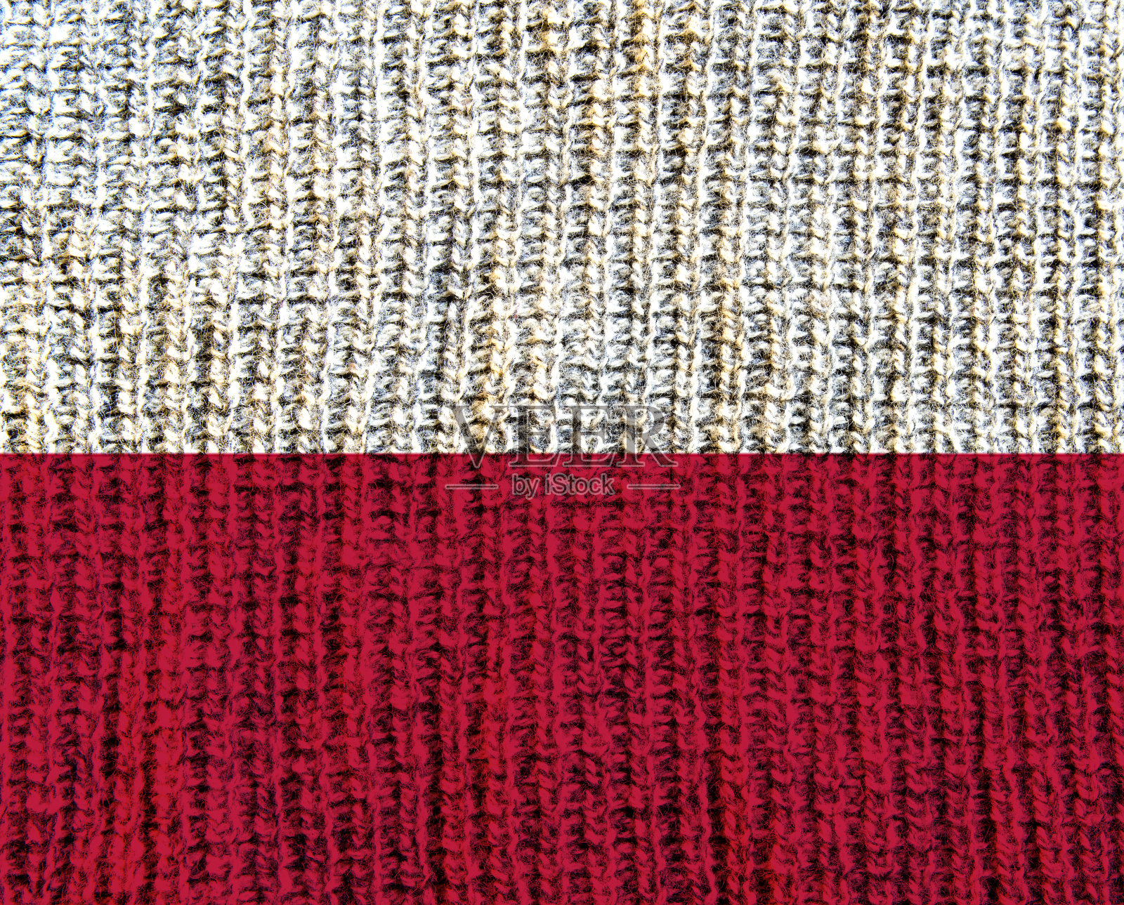 羊毛纹理旗帜-波兰照片摄影图片