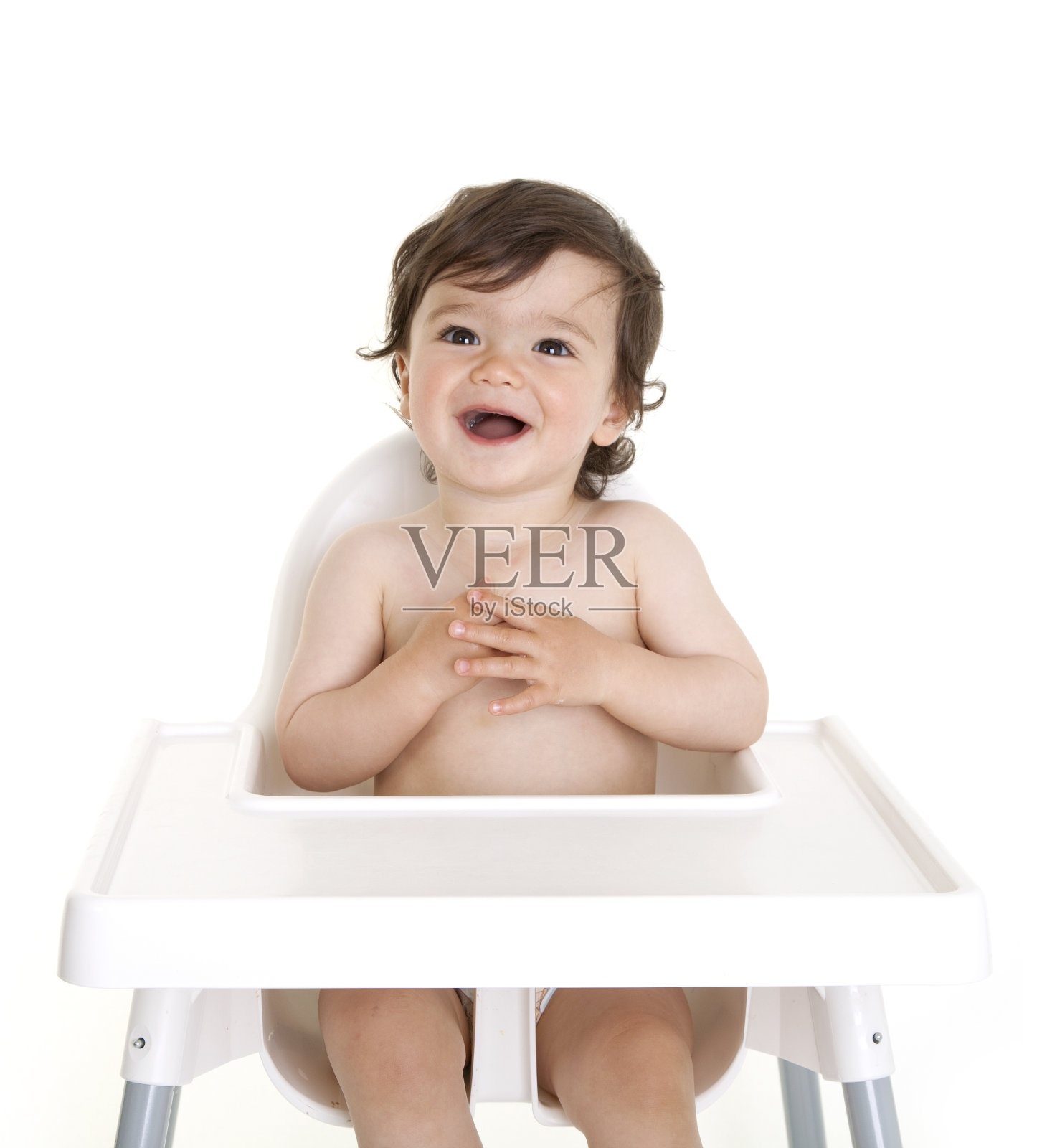 兴奋快乐的宝贝照片摄影图片