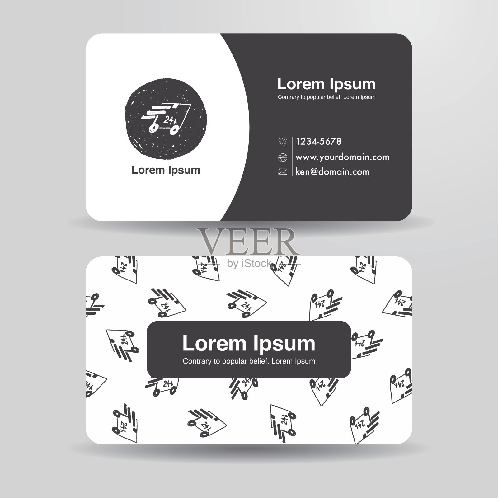 24小时交付涂鸦设计模板素材