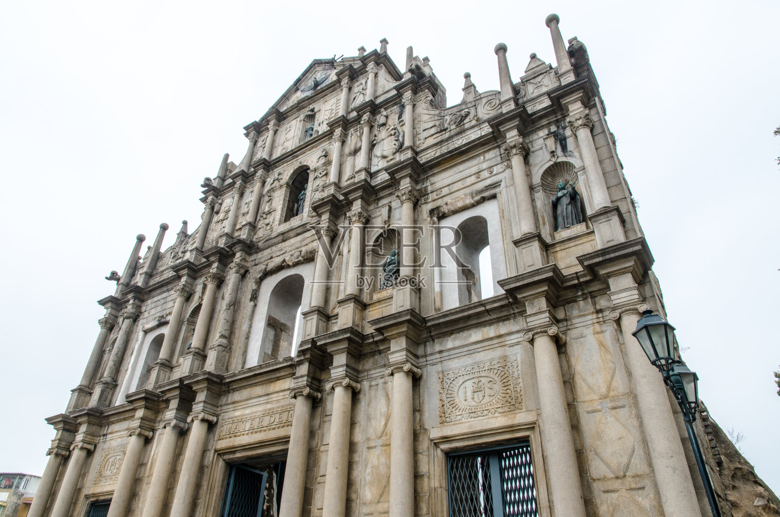 圣保罗大教堂遗址照片摄影图片