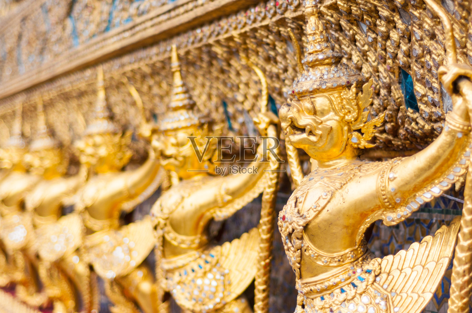 金狼人照片摄影图片