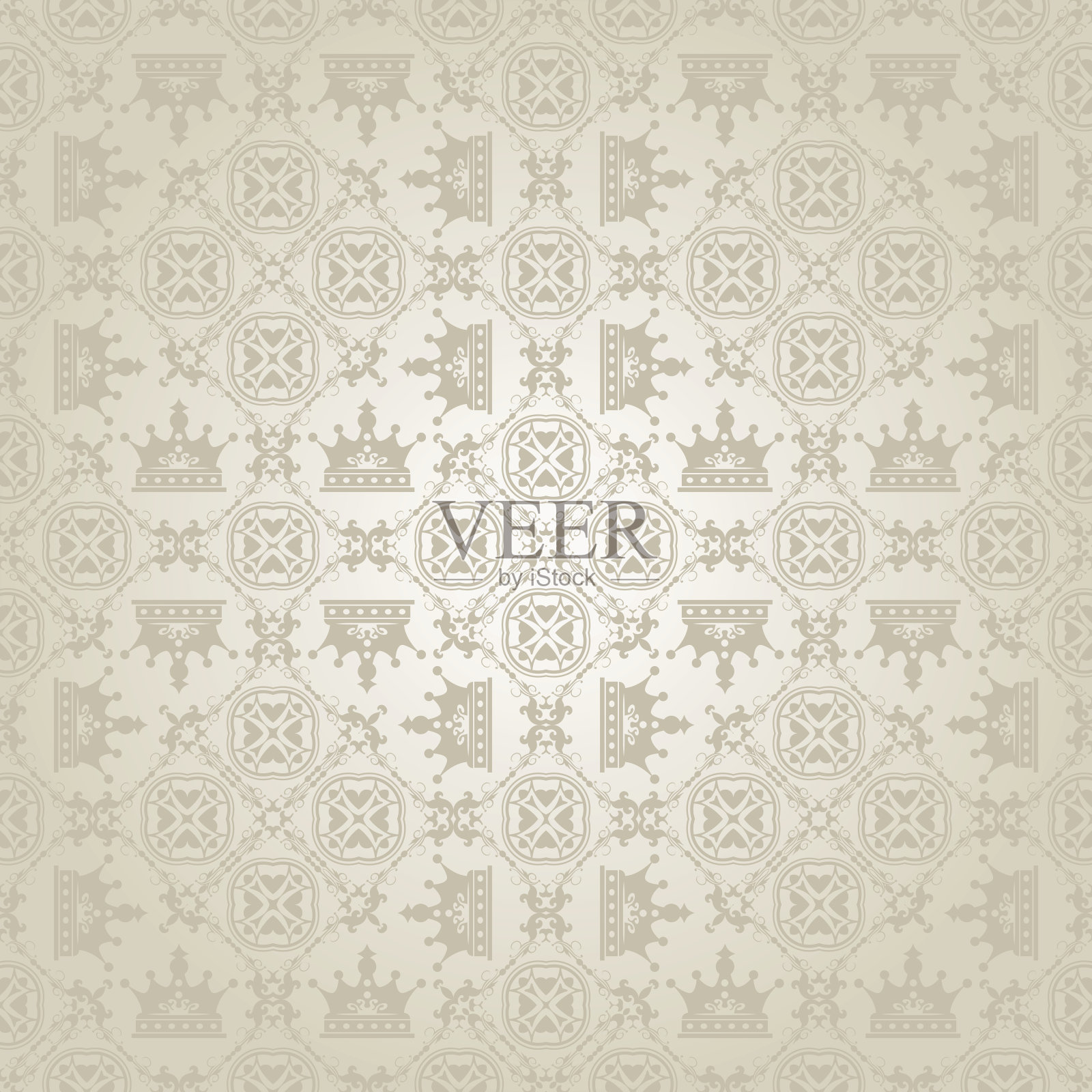 背景的复古。古董。墙纸。插画图片素材