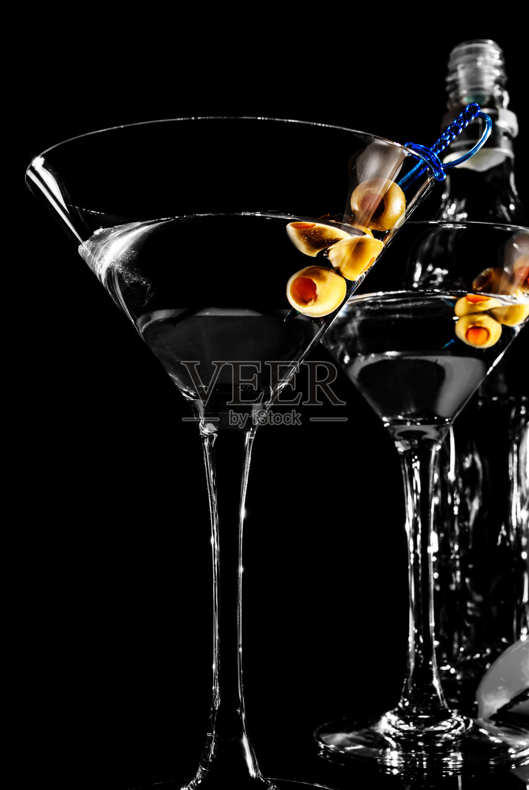 马提尼玻璃照片摄影图片