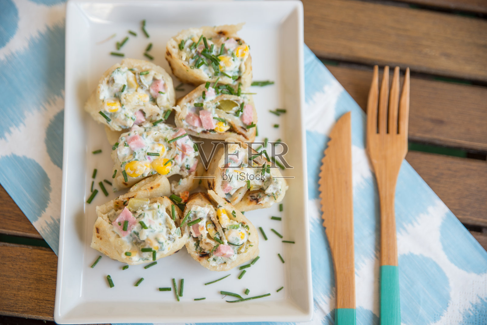 Enchillada ups滚照片摄影图片