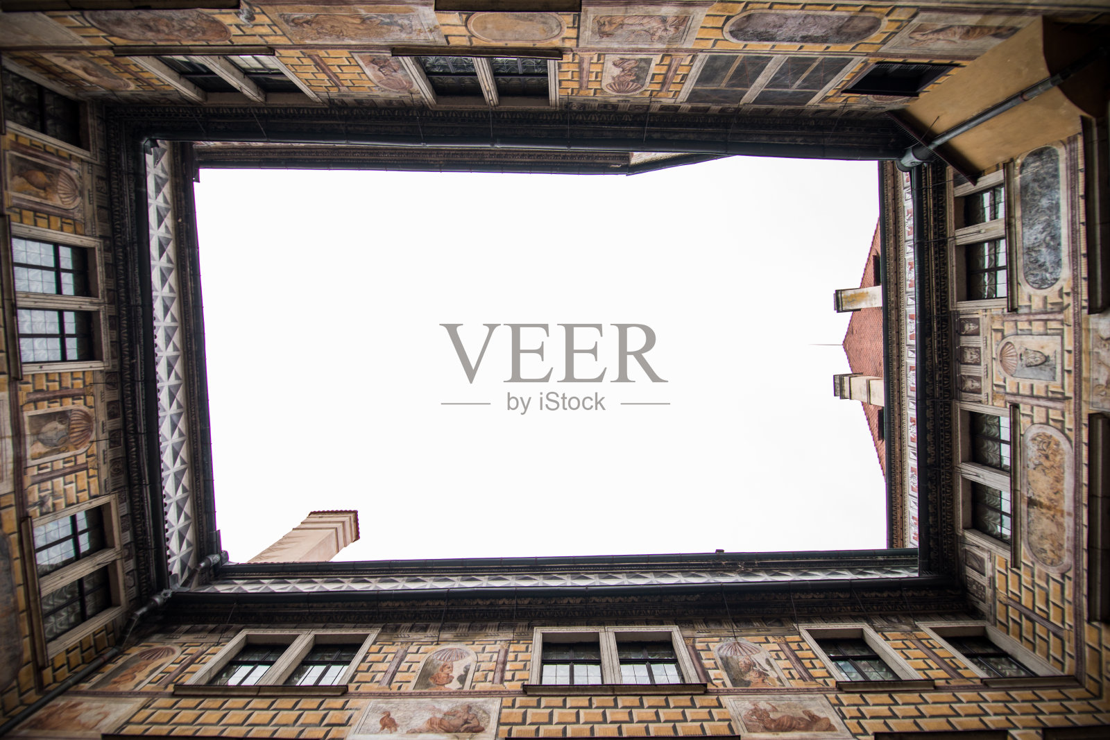 捷克克鲁姆洛夫，秋天照片摄影图片