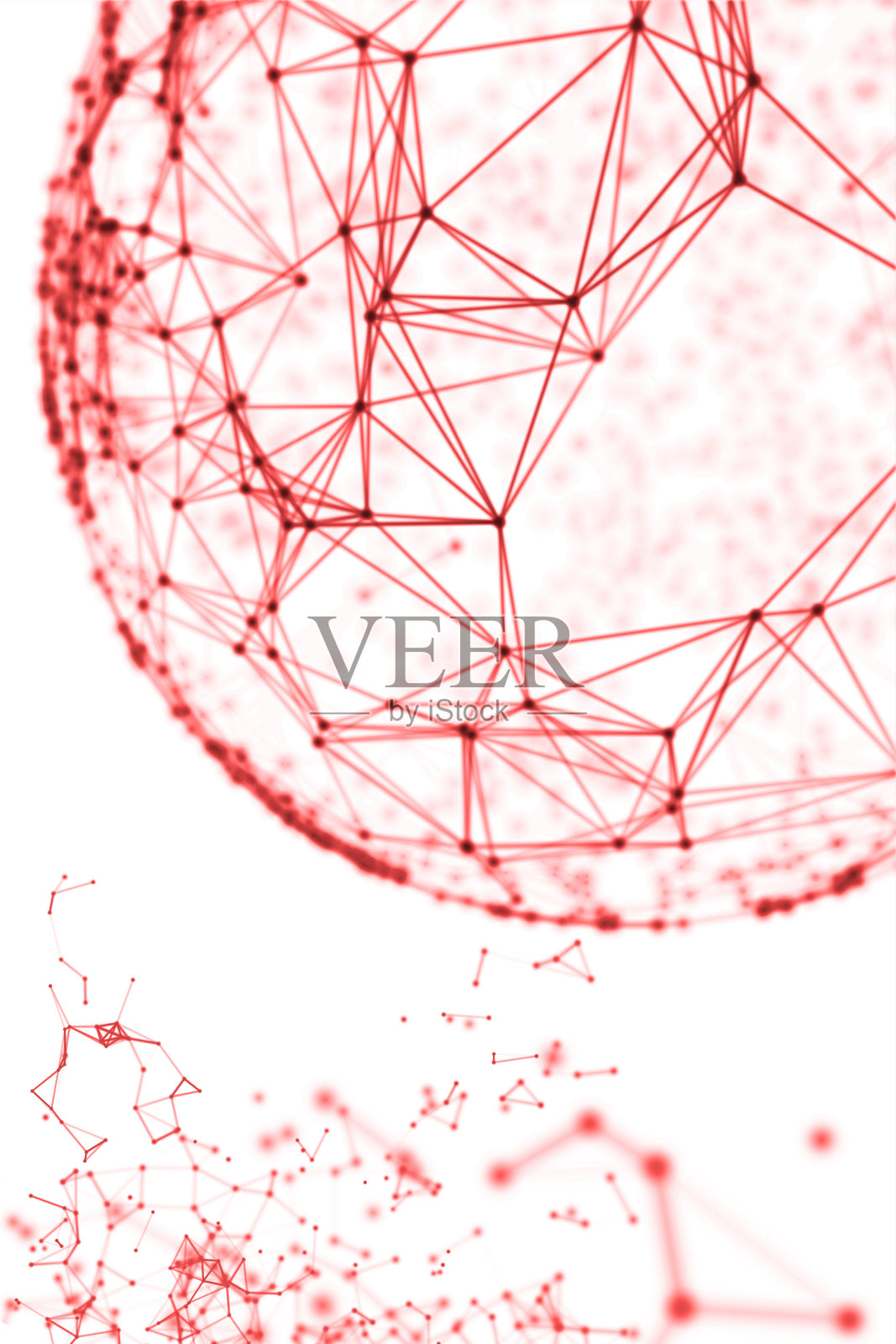 现代网络未来虚拟技术背景，数字生成图像。照片摄影图片
