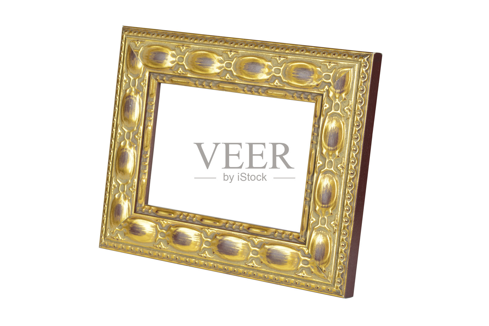 金色透视框照片摄影图片