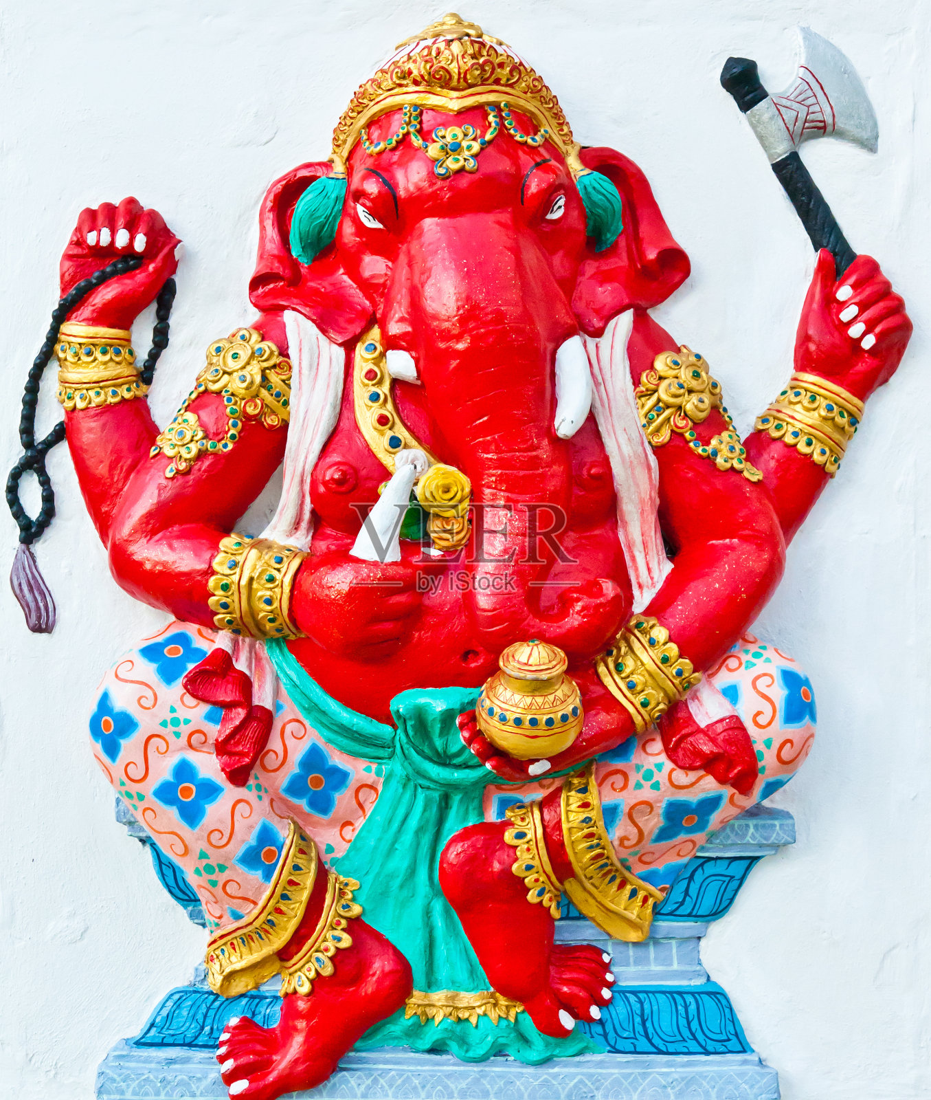 甘尼萨是印度的神照片摄影图片