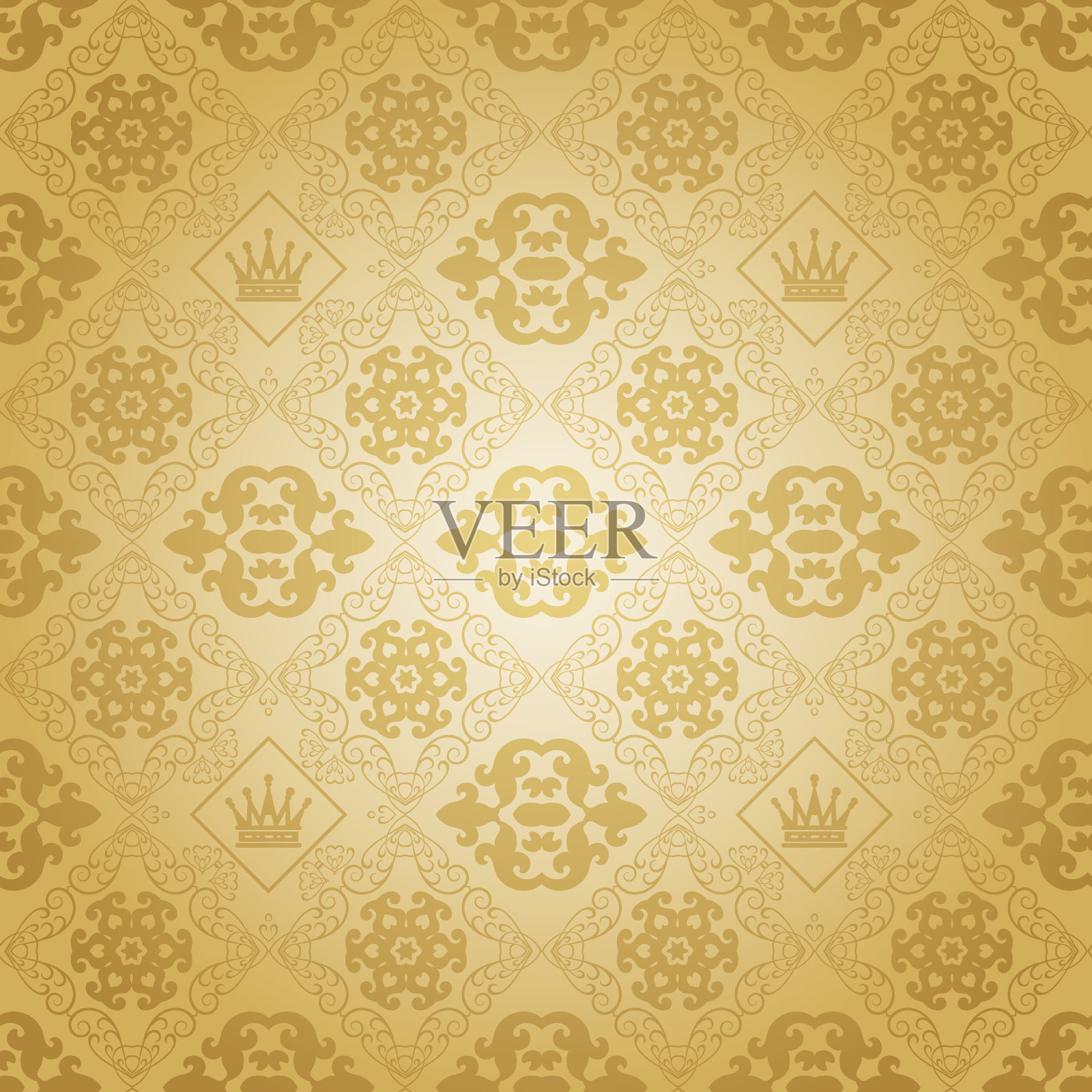 复古的壁纸插画图片素材