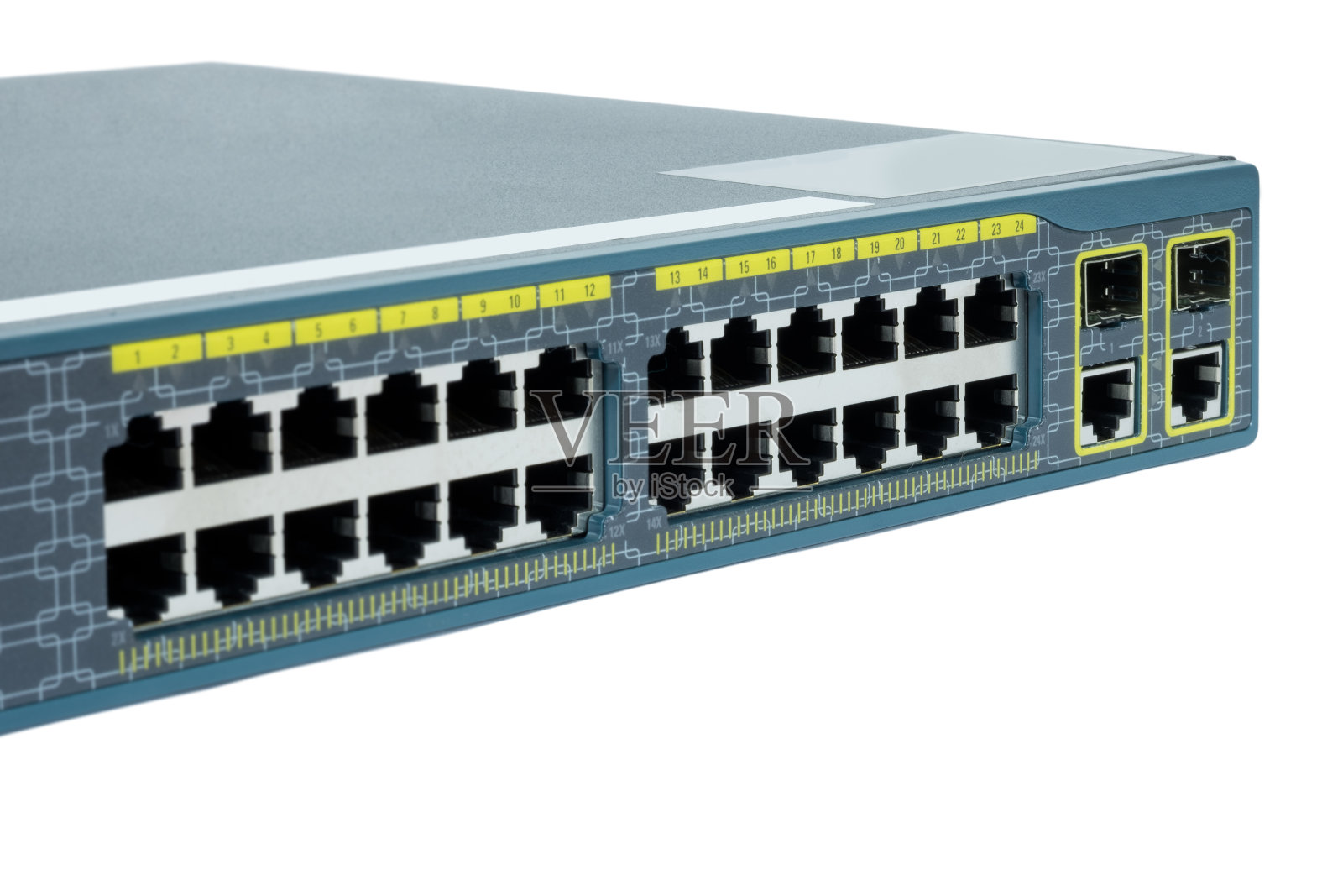 网络千兆交换机照片摄影图片