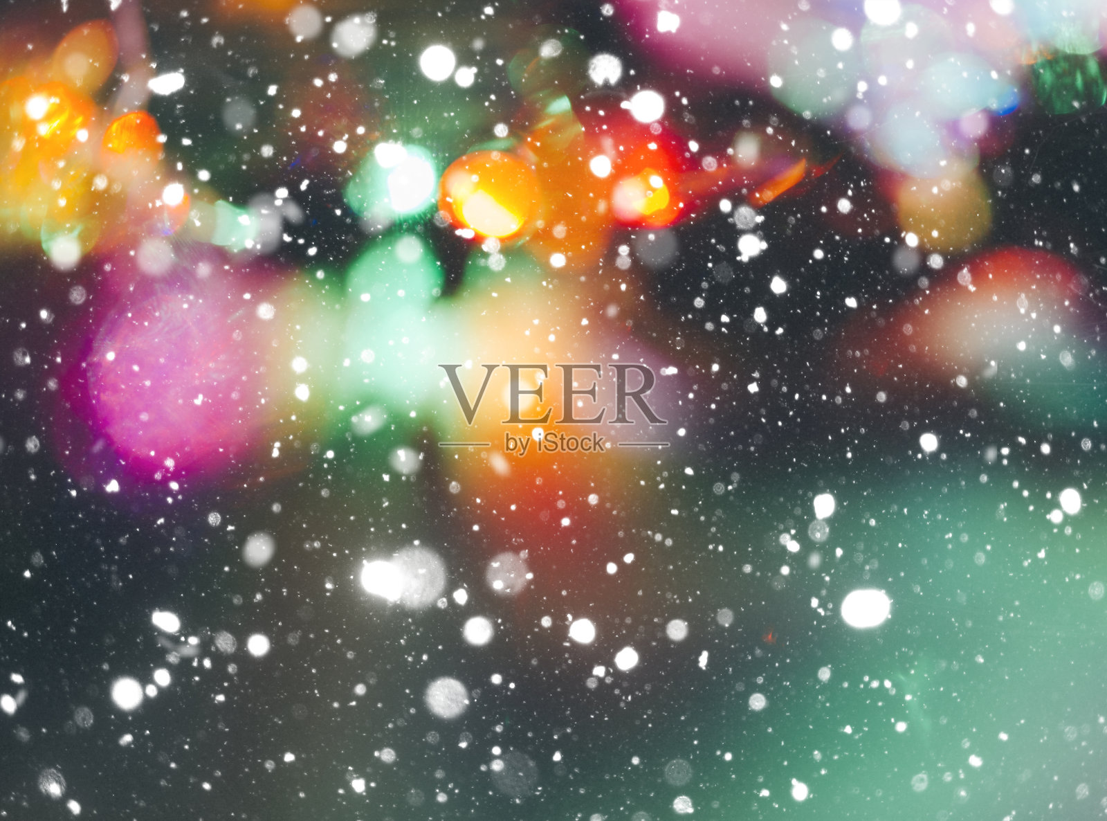 圣诞节的焦外成像背景照片摄影图片