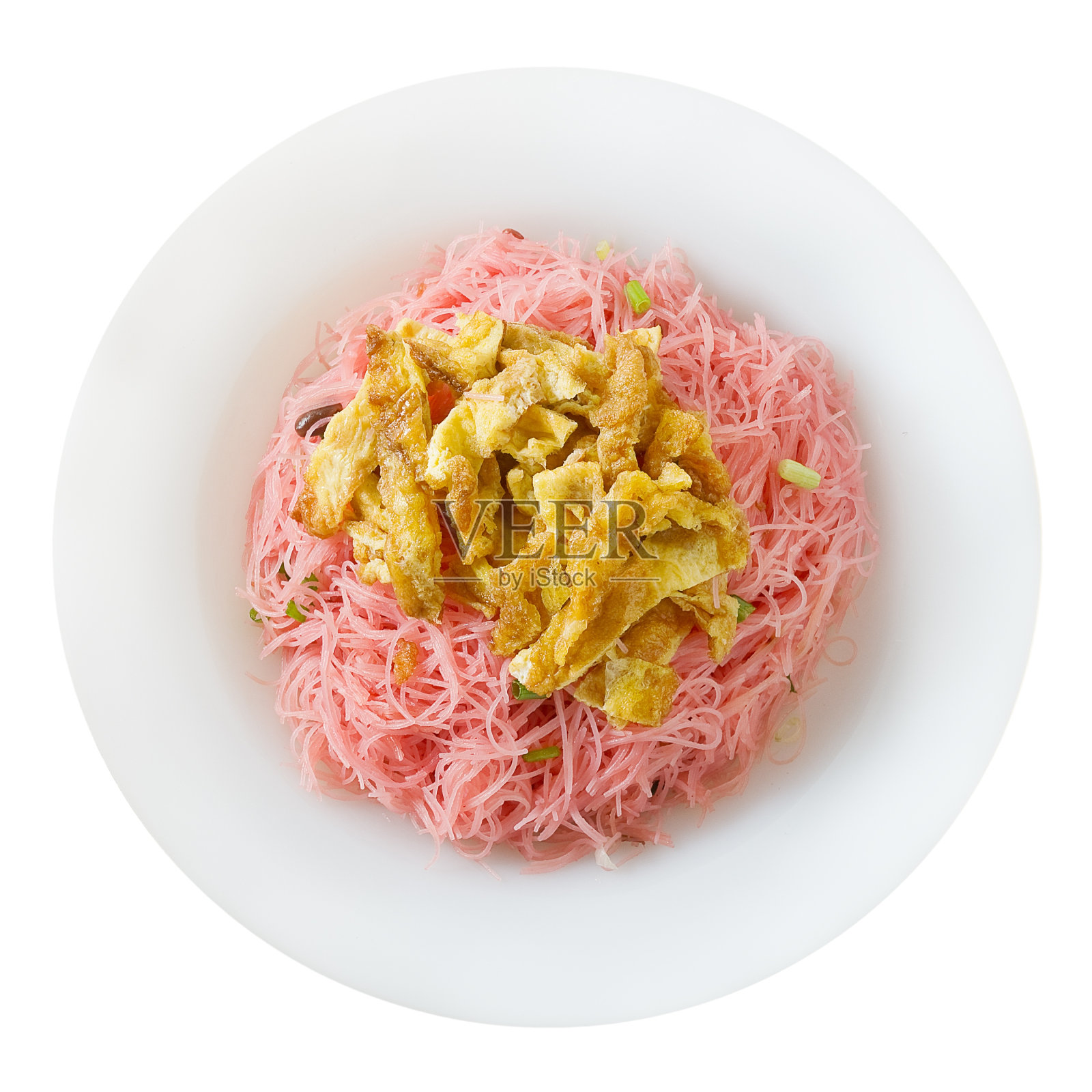 亚洲炒蛋葱粉照片摄影图片