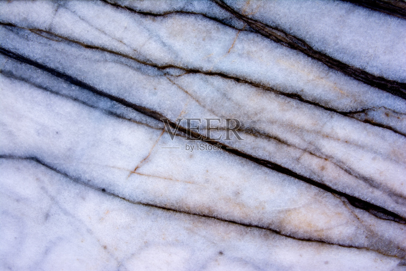 深色线条和白色大理石纹理背景(高分辨率)。照片摄影图片