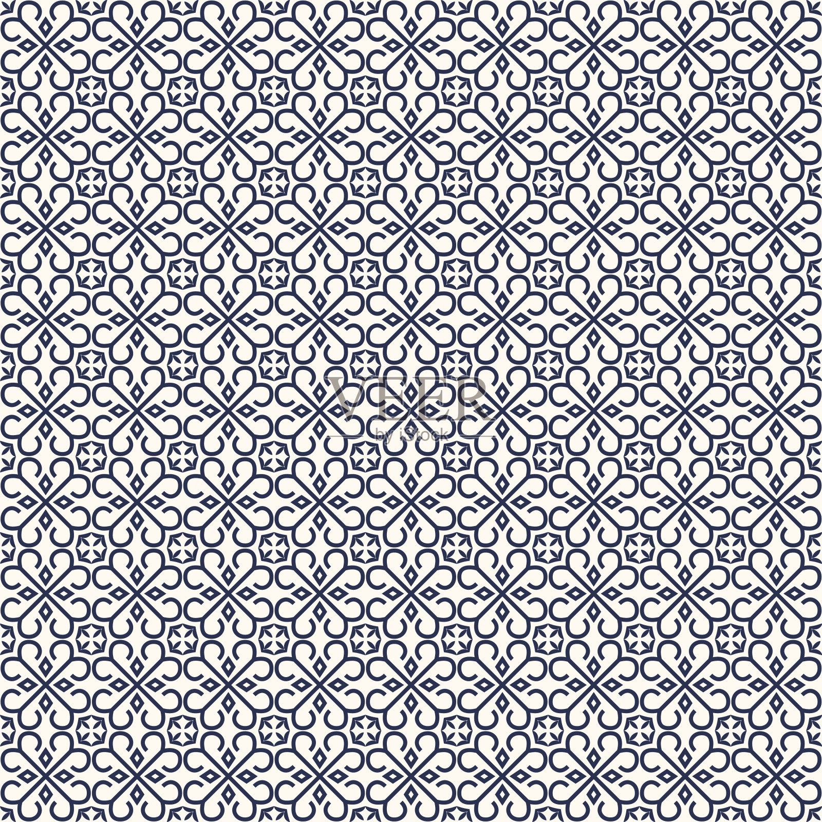 阿拉伯语模式插画图片素材