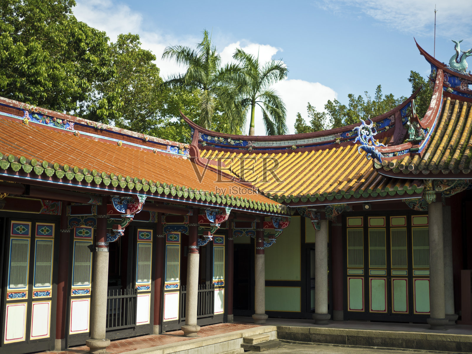 中国传统旧建筑照片摄影图片