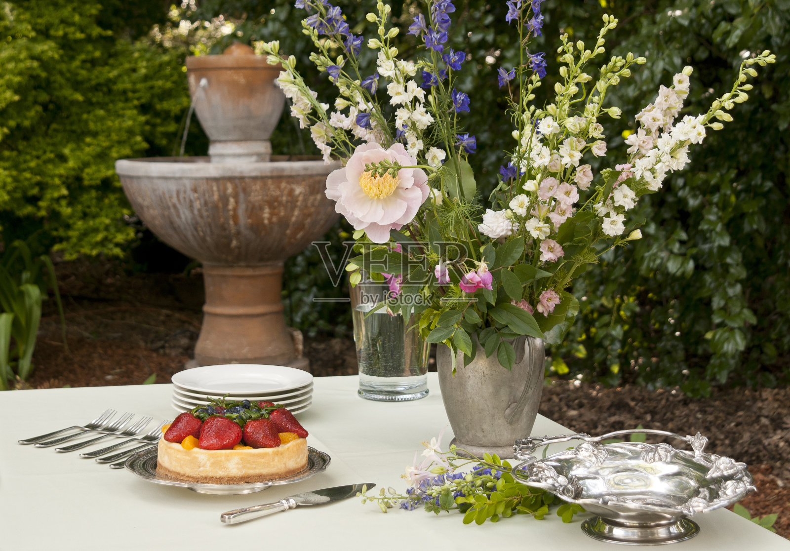 甜点表照片摄影图片