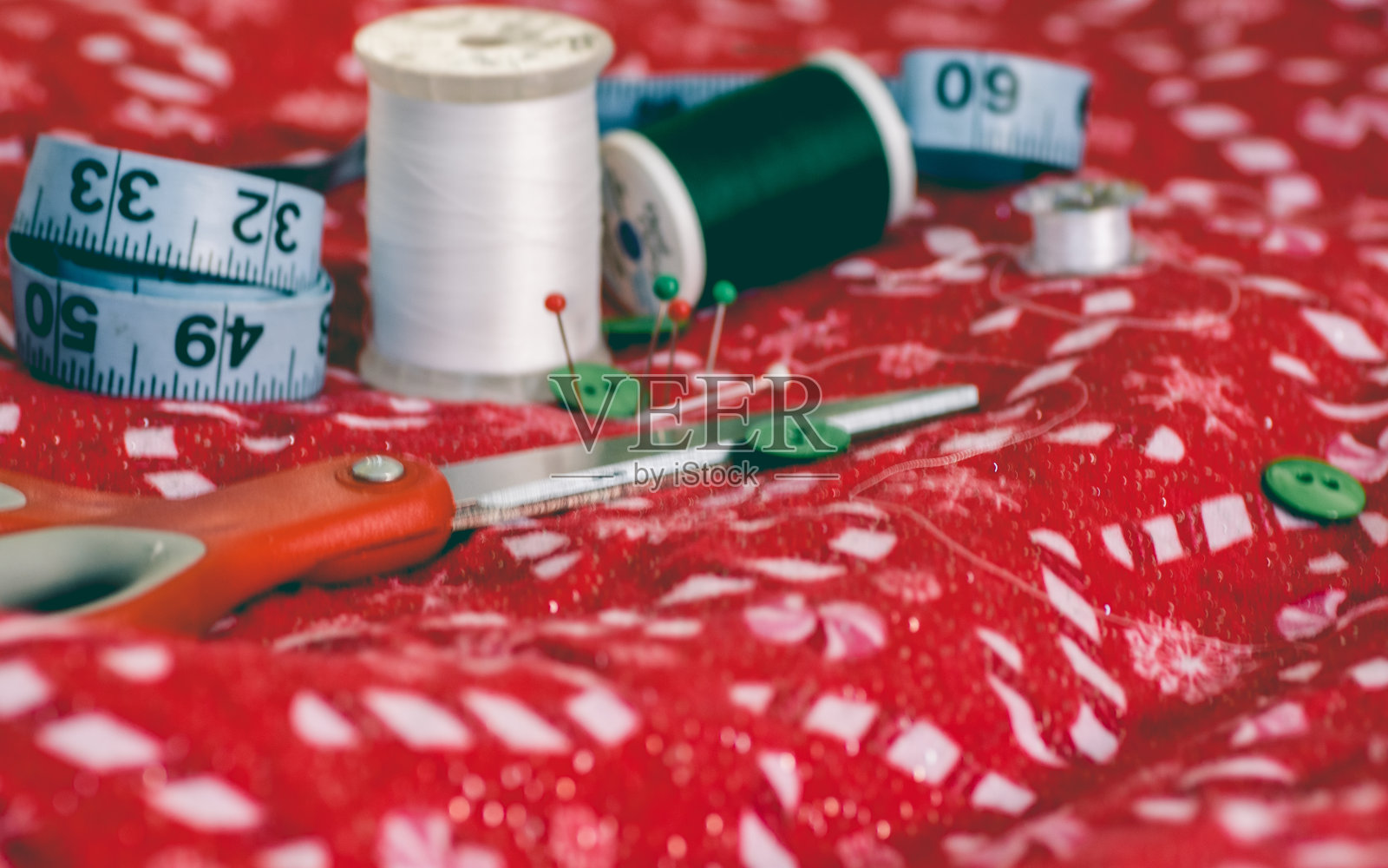 圣诞节纺织品照片摄影图片