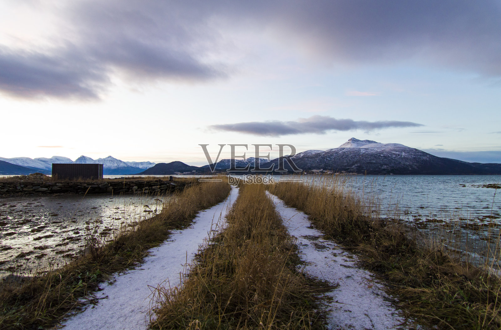 峡湾之路照片摄影图片