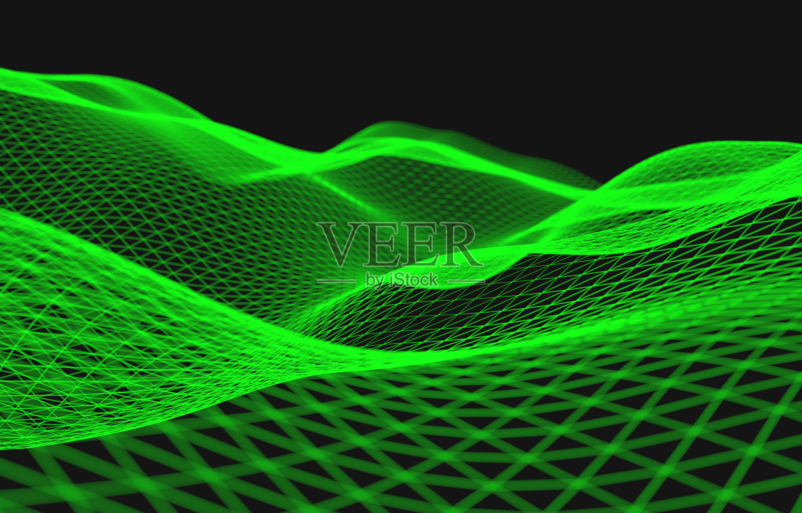 线框图-一个只有林的骨骼三维模型照片摄影图片