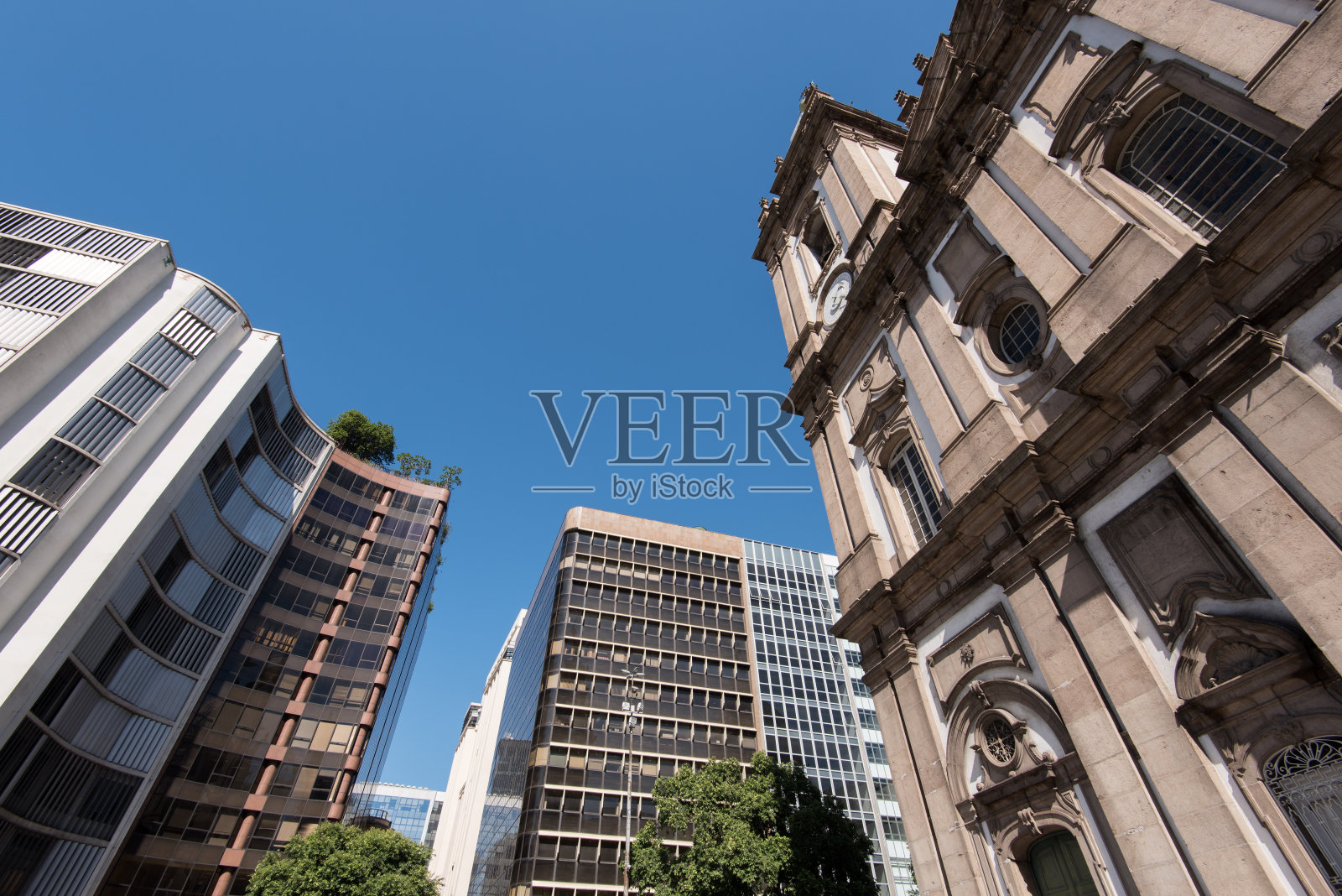 里约热内卢的烛台教堂照片摄影图片