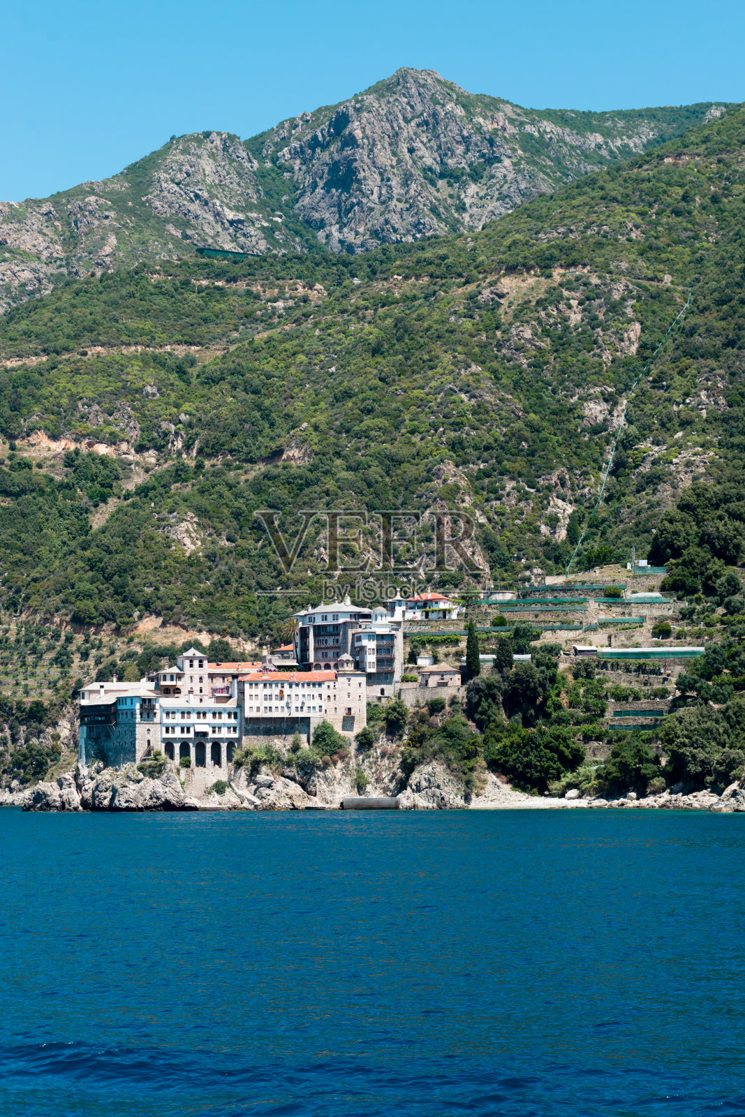 阿陀斯山照片摄影图片