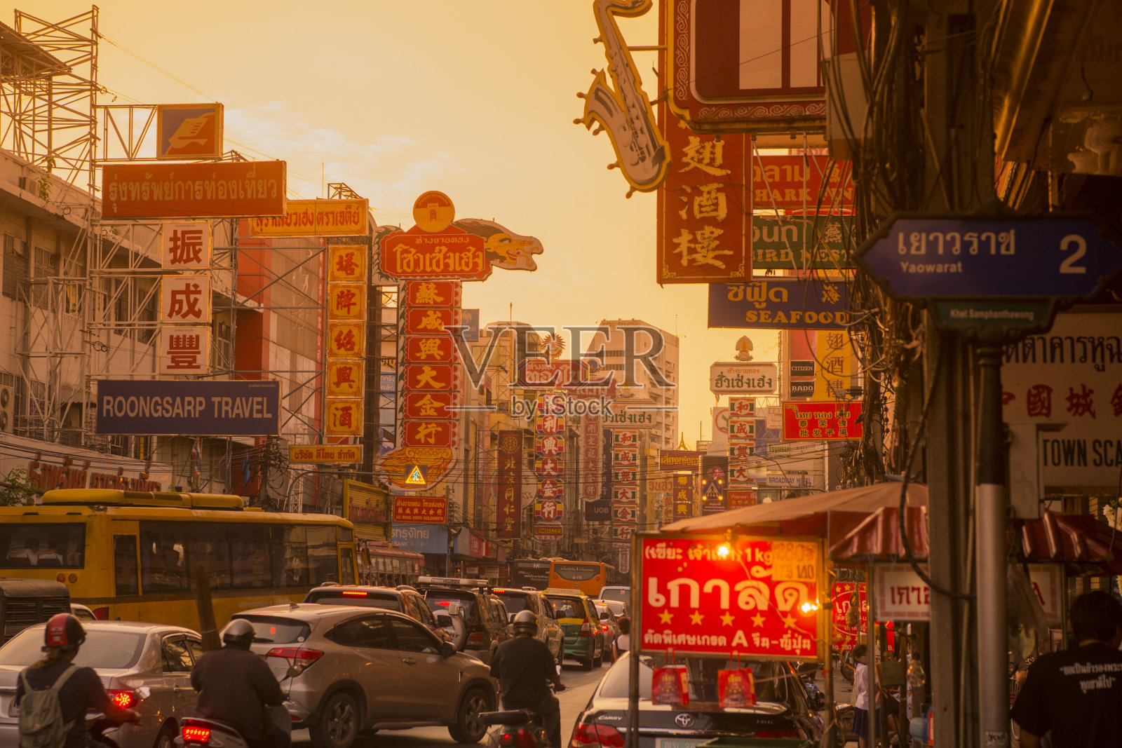 泰国曼谷中国城照片摄影图片