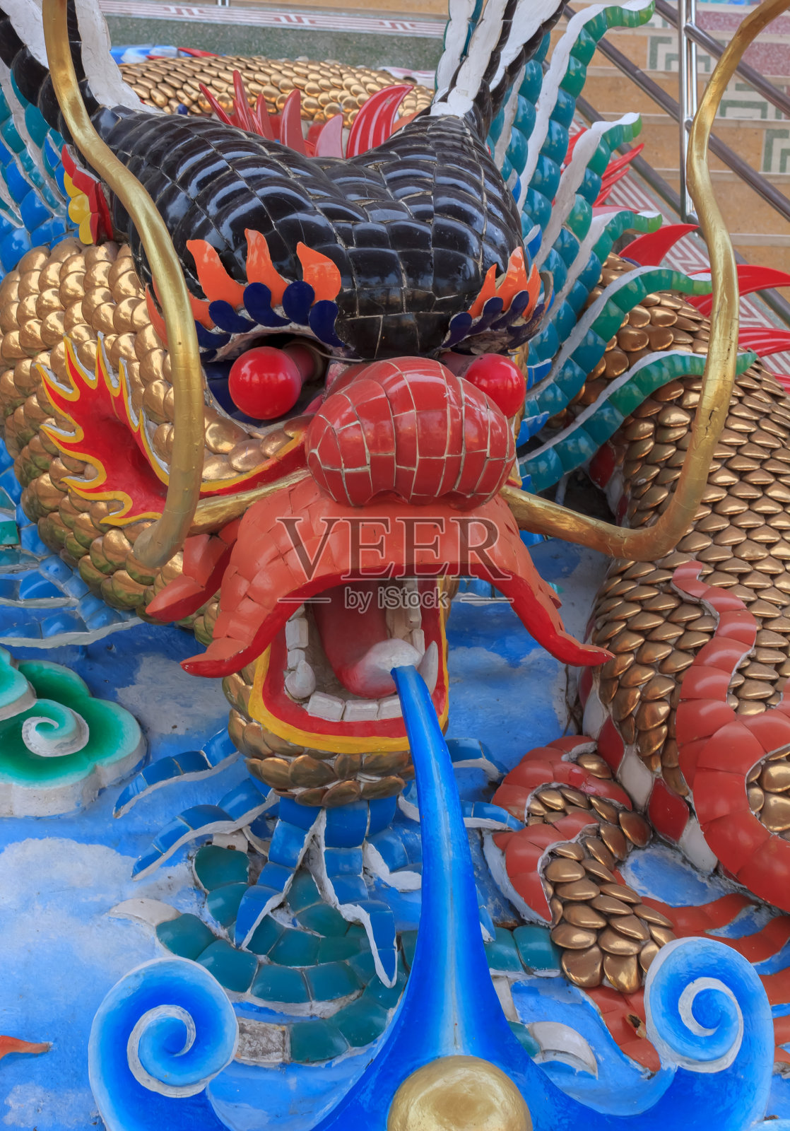 龙的头照片摄影图片