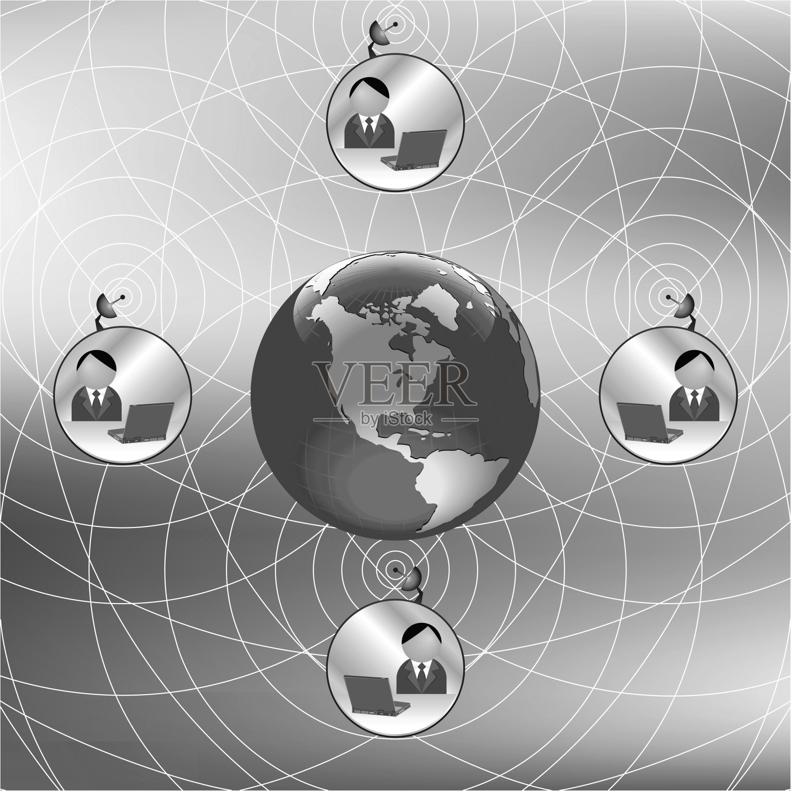 全球通信照片摄影图片