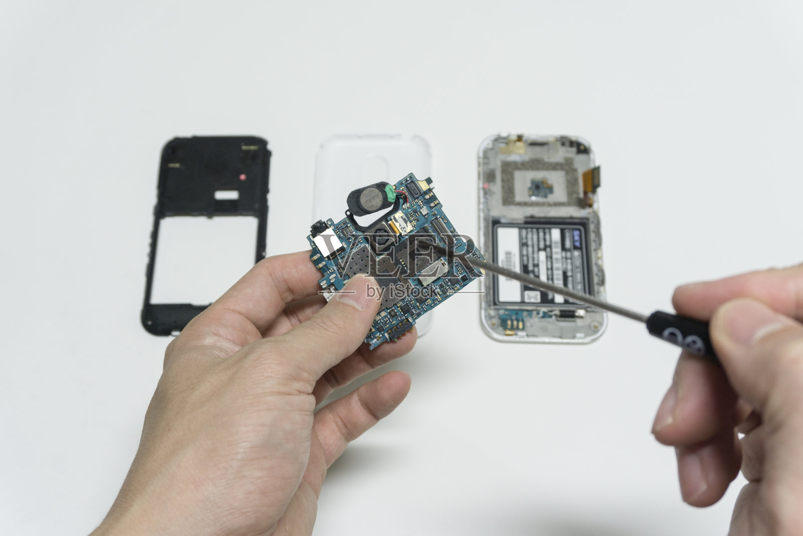 手机维修照片摄影图片