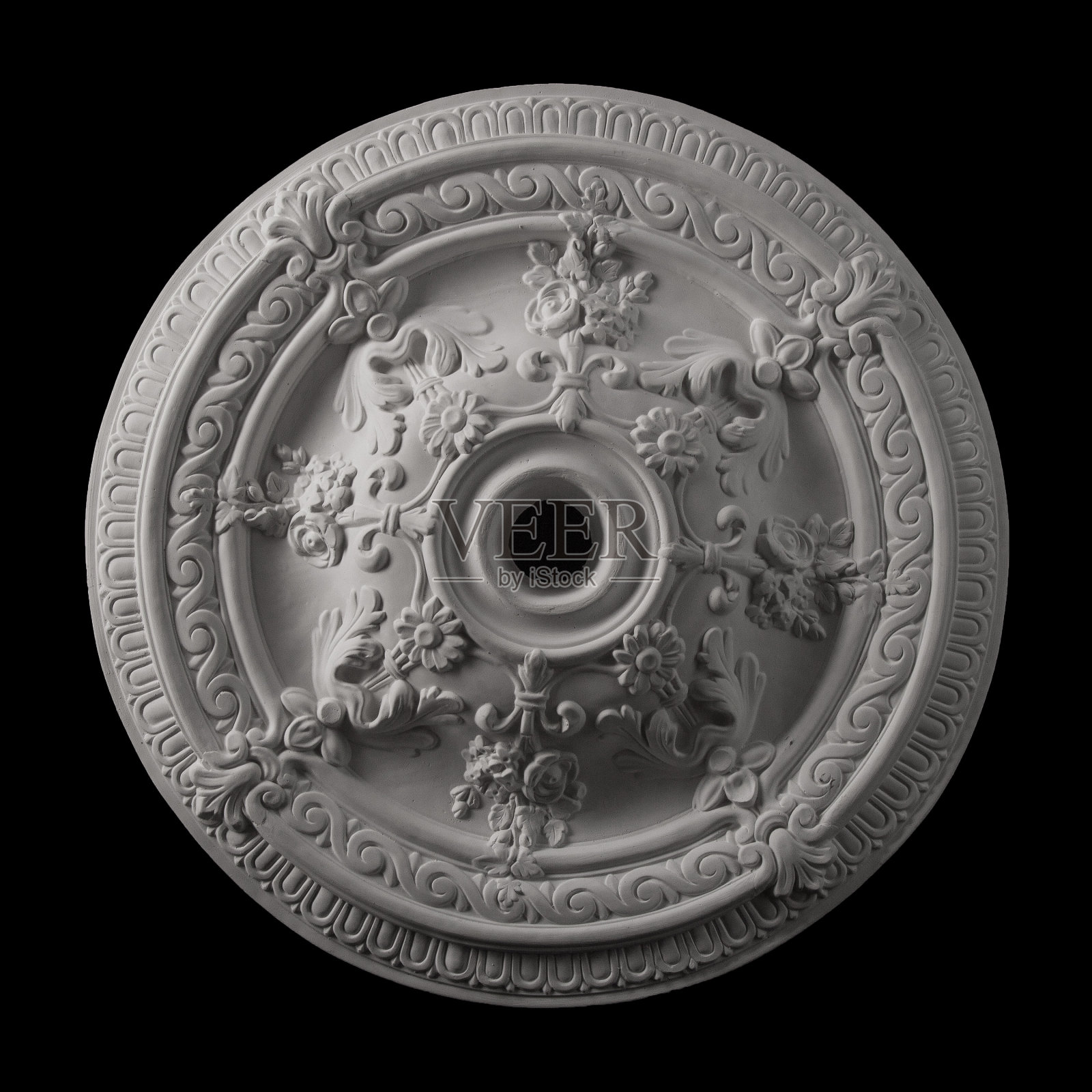 石膏玫瑰照片摄影图片