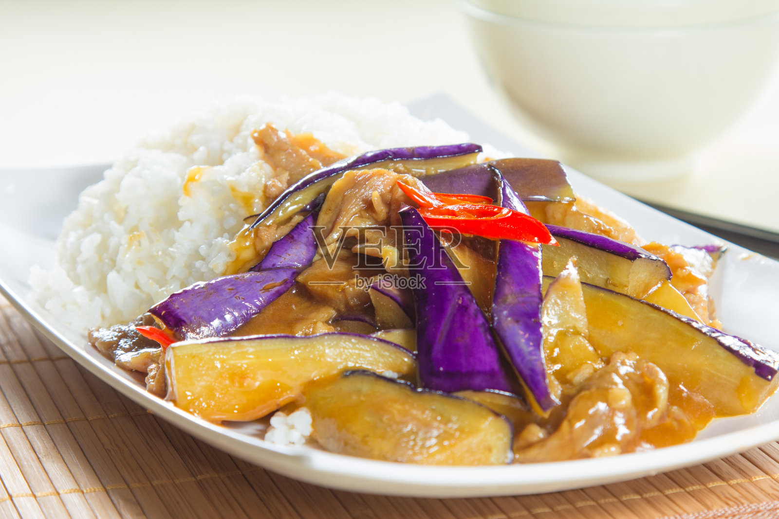 港式肉饭照片摄影图片