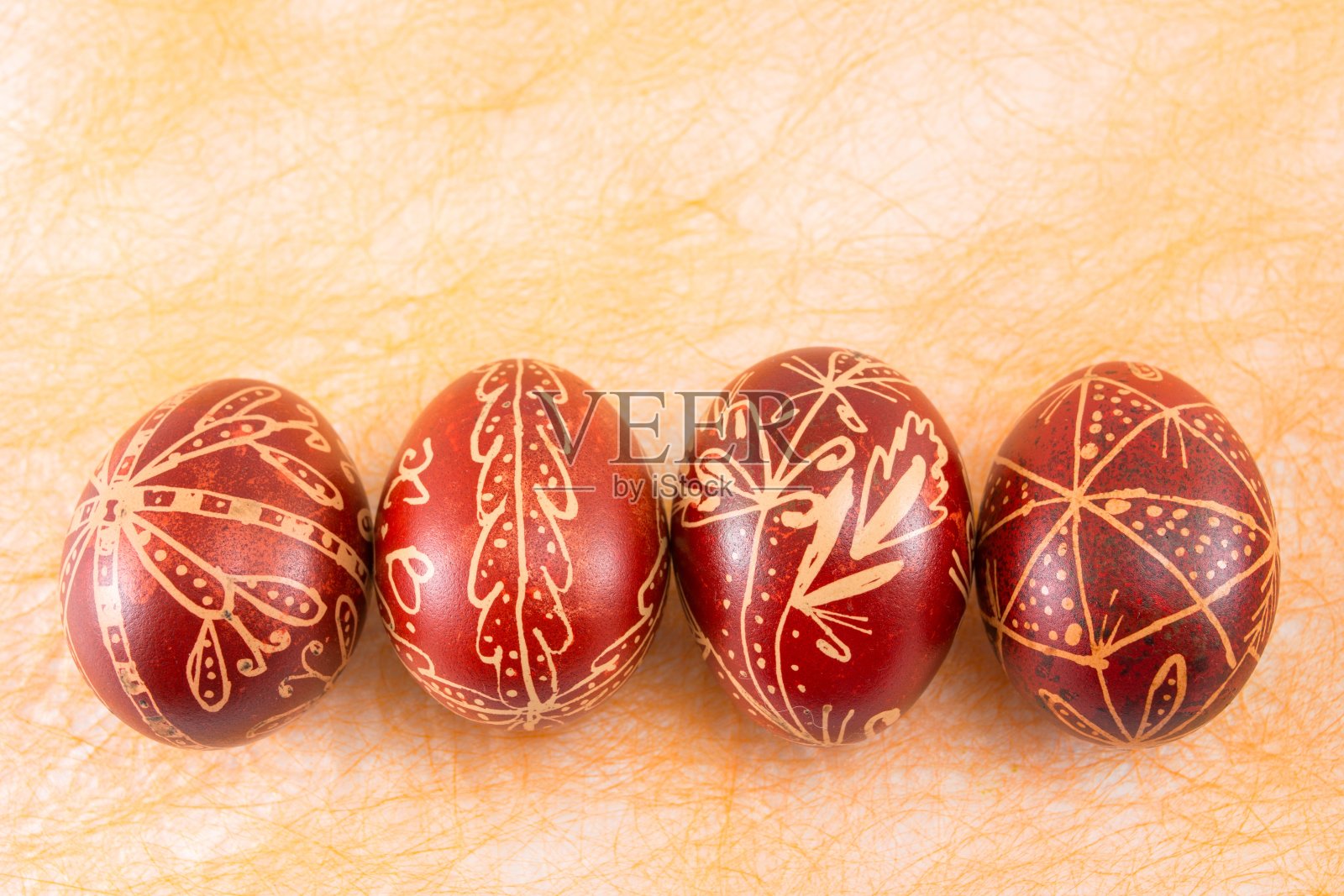 蜡染复活节彩蛋照片摄影图片