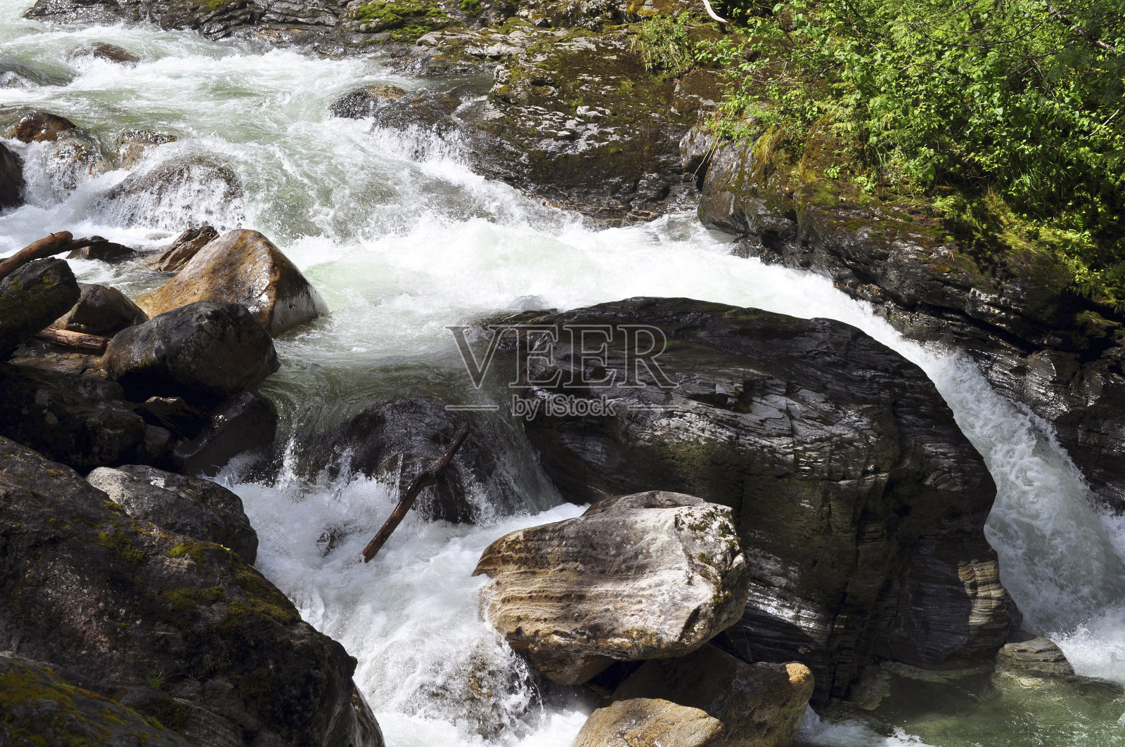 毯子溪照片摄影图片