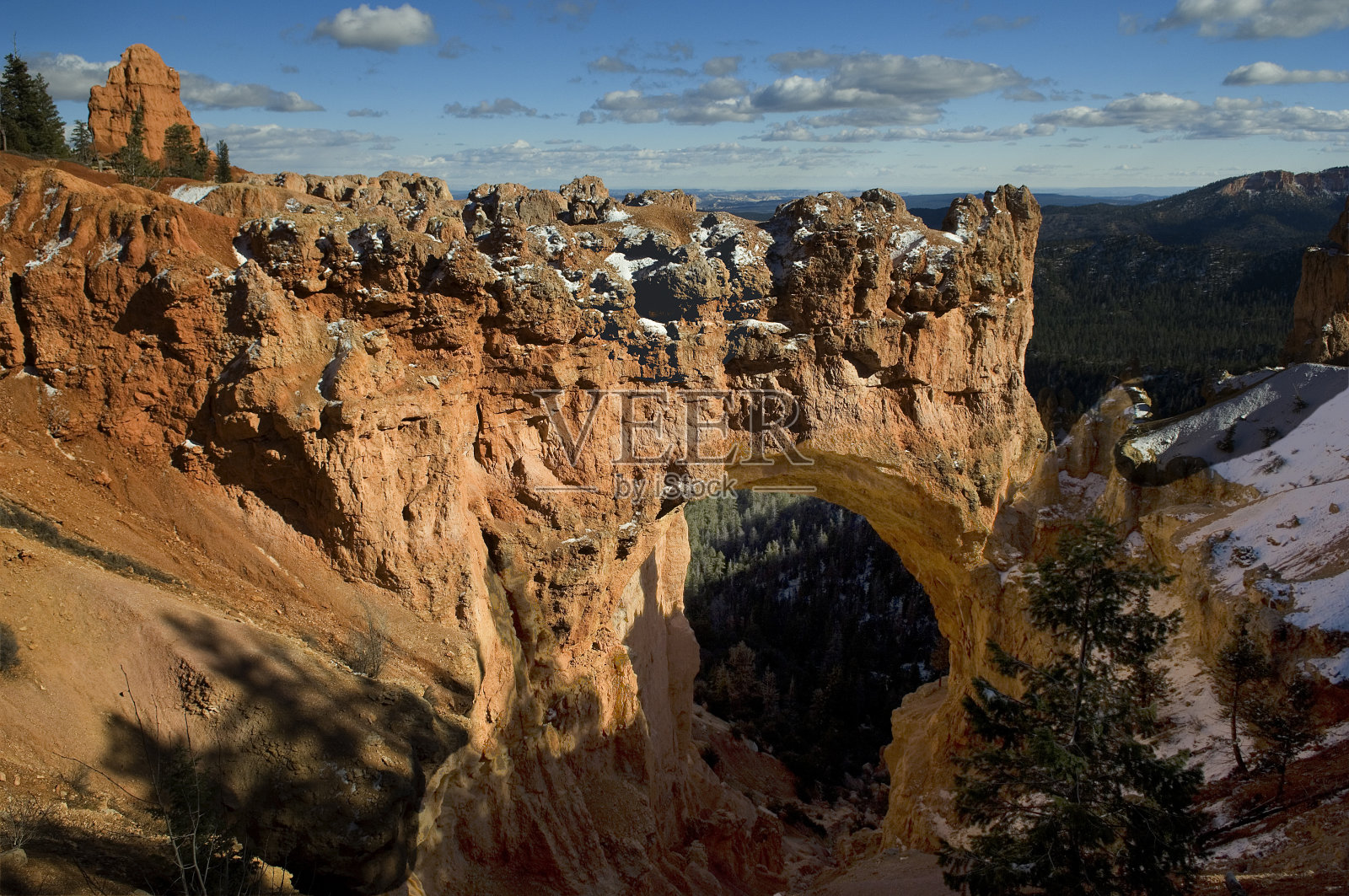 自然拱门-布莱斯峡谷国家公园照片摄影图片