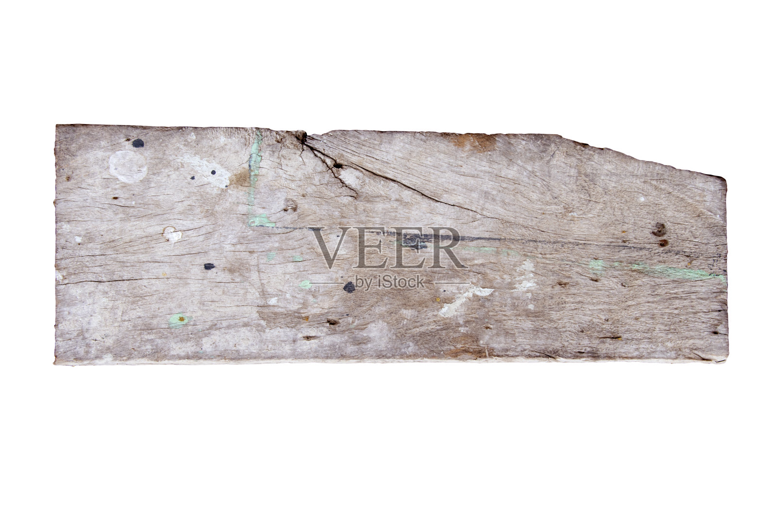 旧木板，孤立在白色背景上照片摄影图片