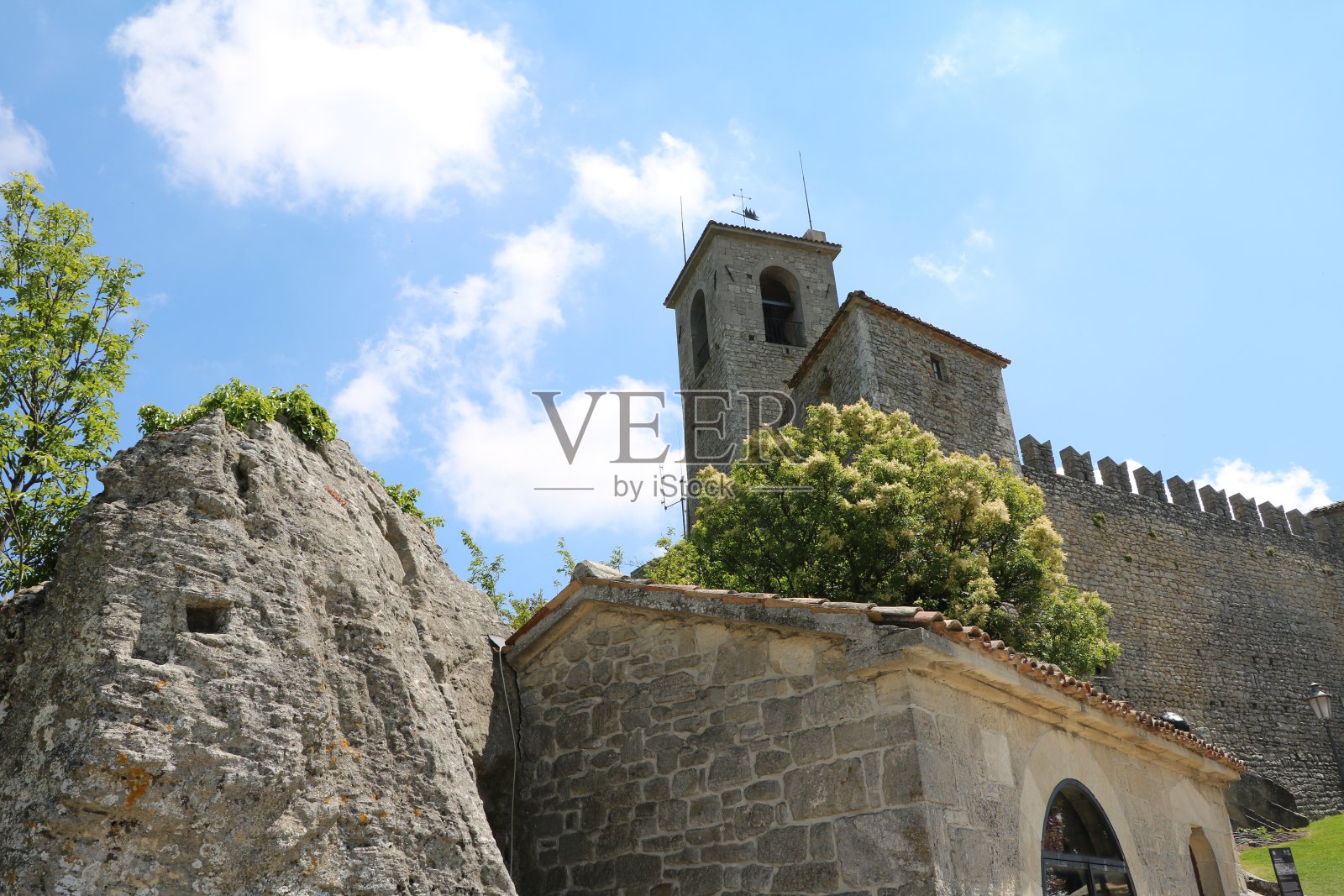 圣马力诺的堡垒照片摄影图片